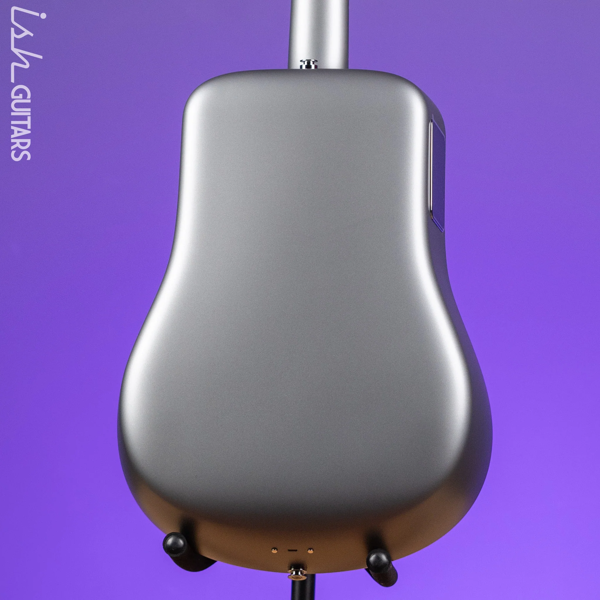 Lava Music LAVA ME 4 Carbon 36" Smart Acoustic-Electric Guitar Space Grey (w/ Airflow Bag) - Image 8