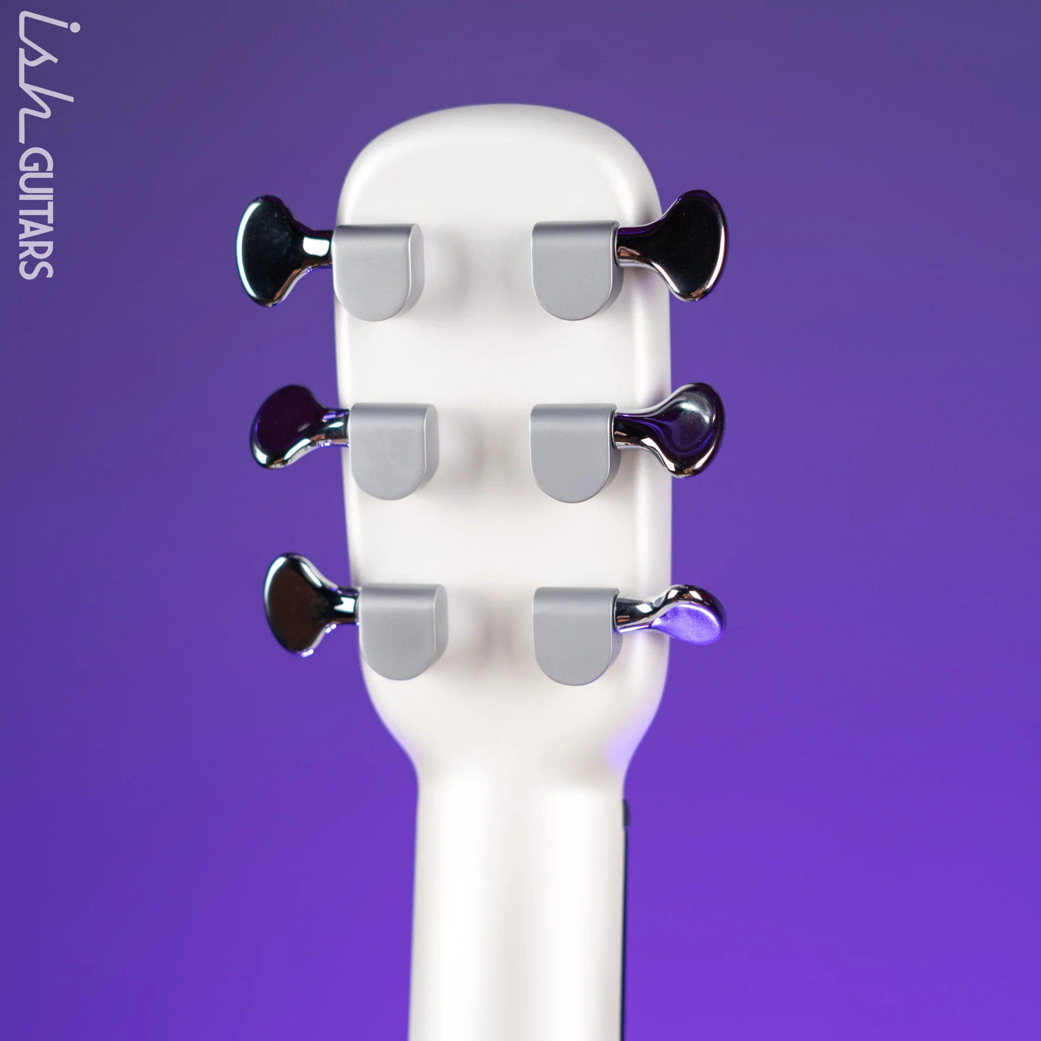 Lava Music LAVA ME 4 Carbon 38" Smart Acoustic-Electric Guitar White (w/ Airflow Bag) - Image 10