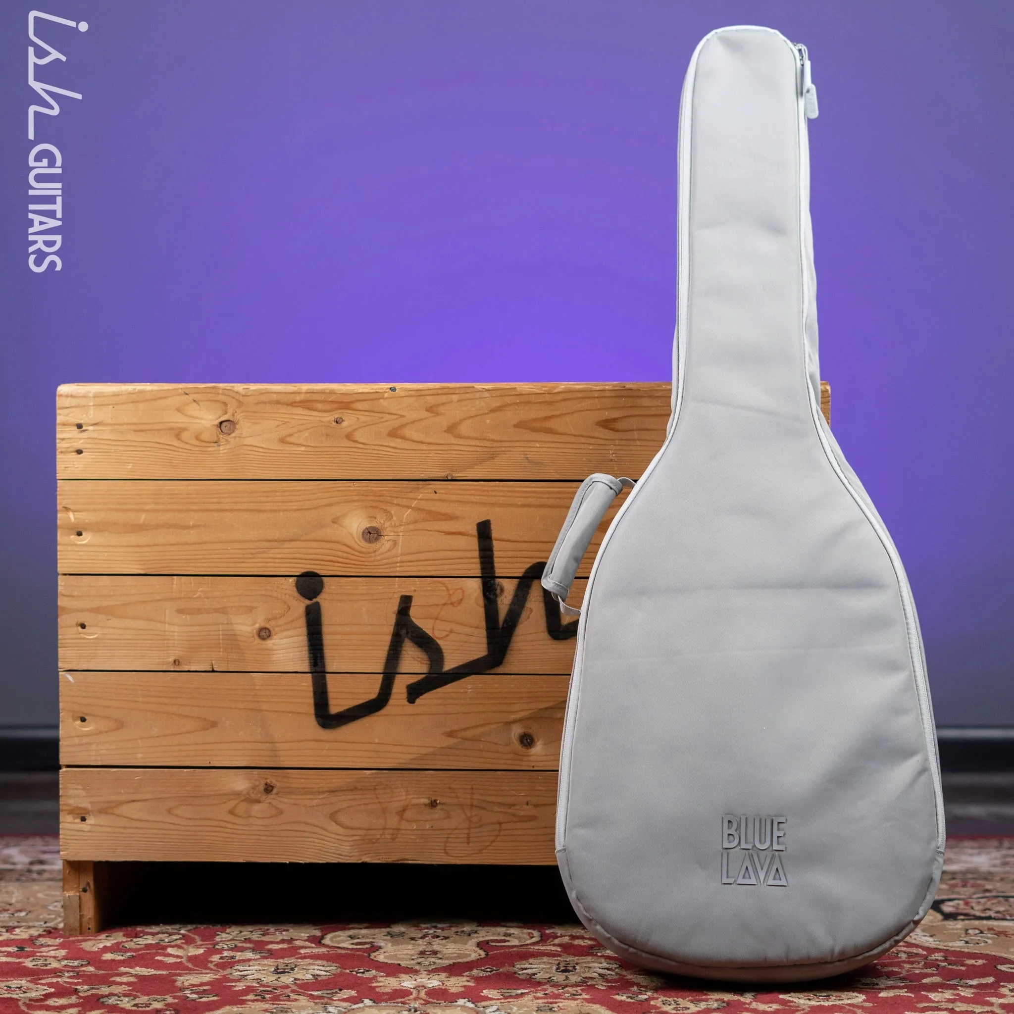Lava Music Blue Lava Smart Acoustic Guitar Midnight Black 36" w/ Lite Bag - Image 11