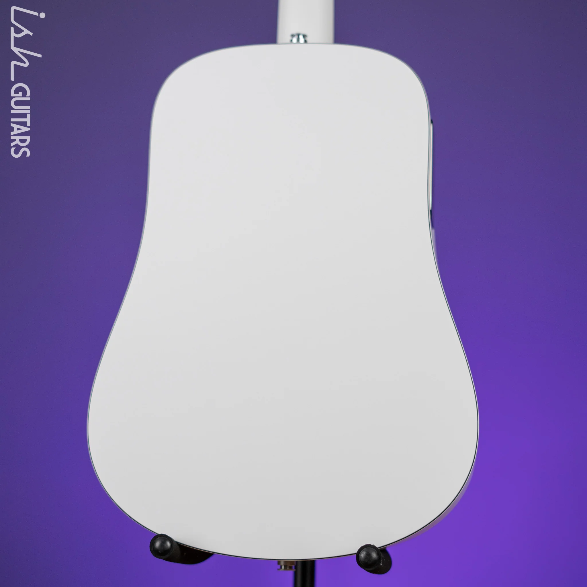 Lava Music Blue Lava Smart Acoustic Guitar Sail White w/ Airflow Bag - Image 7