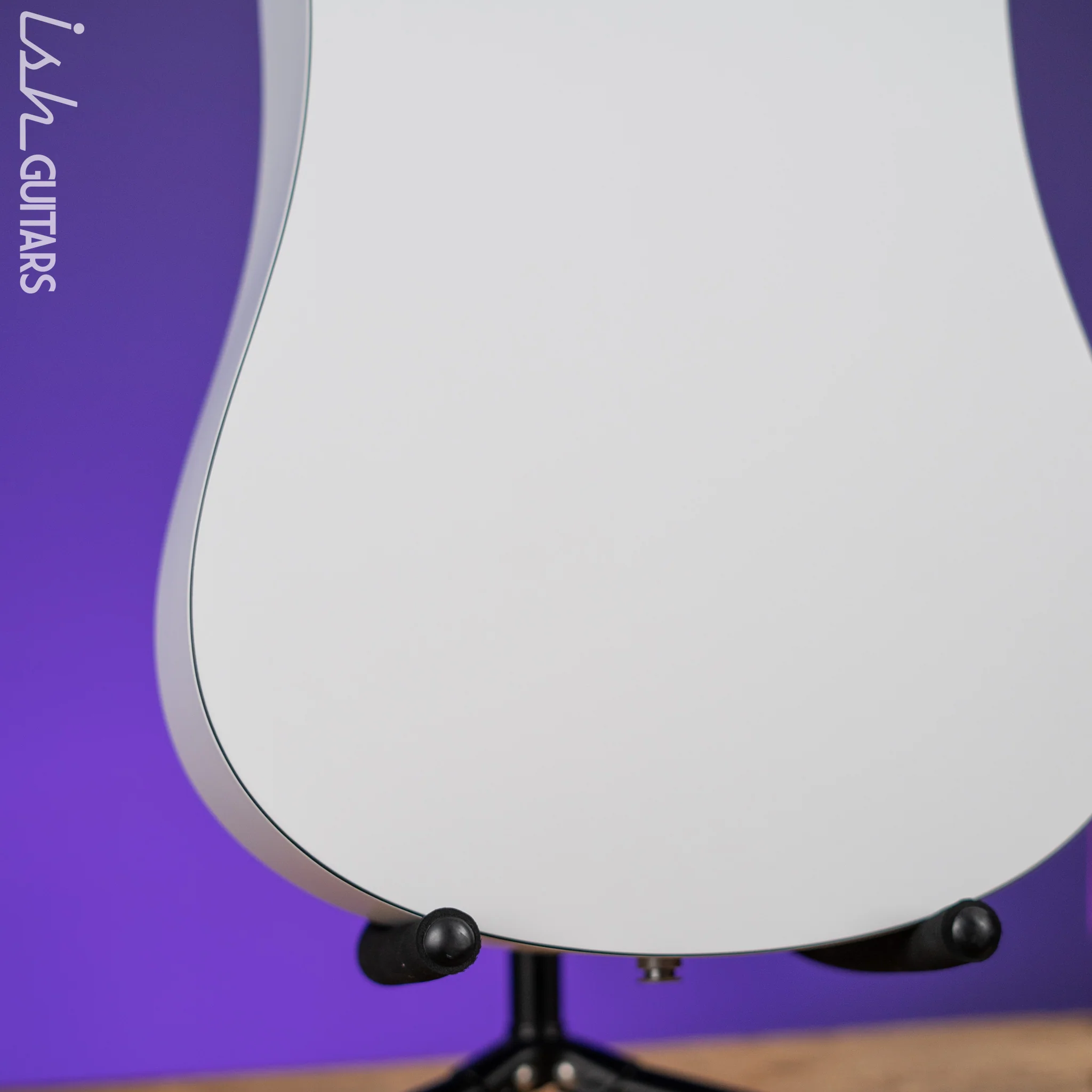 Lava Music Blue Lava Smart Acoustic Guitar Sail White w/ Airflow Bag - Image 9