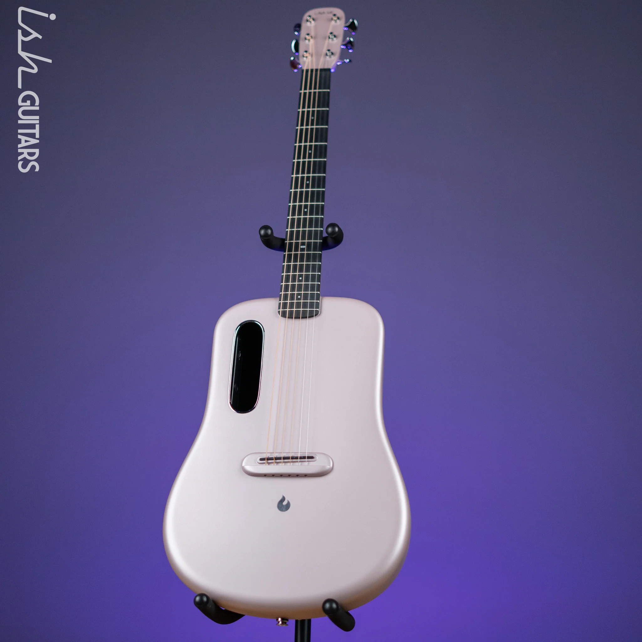 Lava Music Lava Me 3 Smart Acoustic Guitar 36” Pink w/ Space Bag - Image 2