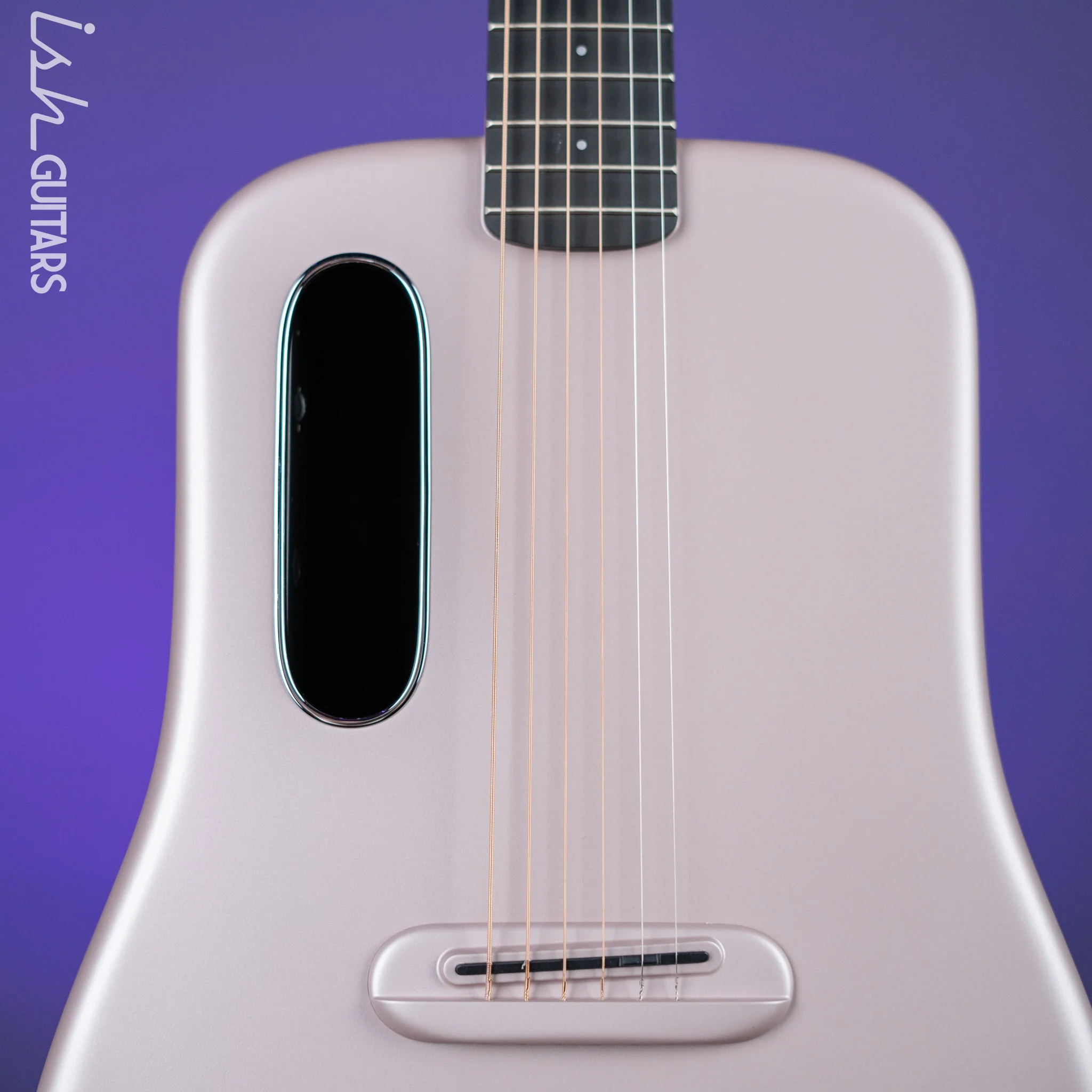 Lava Music Lava Me 3 Smart Acoustic Guitar 36” Pink w/ Space Bag - Image 3