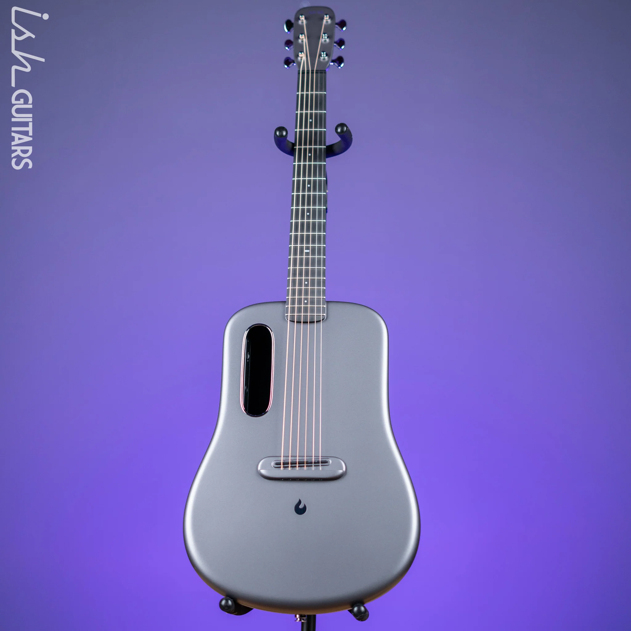 Lava Music Lava ME 3 Smart Acoustic Guitar 36” Space Grey w/ Space Bag - Image 2
