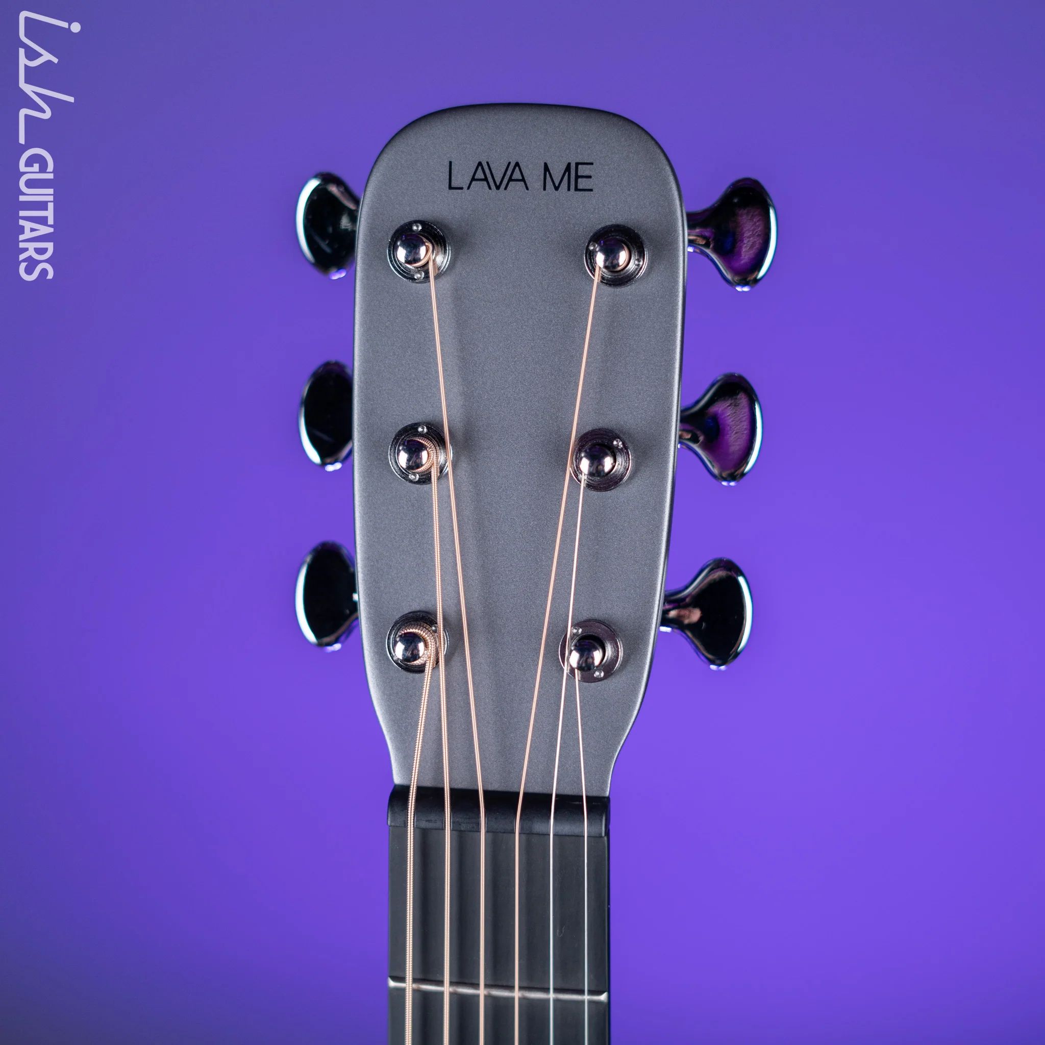 Lava Music Lava ME 3 Smart Acoustic Guitar 36” Space Grey w/ Space Bag - Image 5
