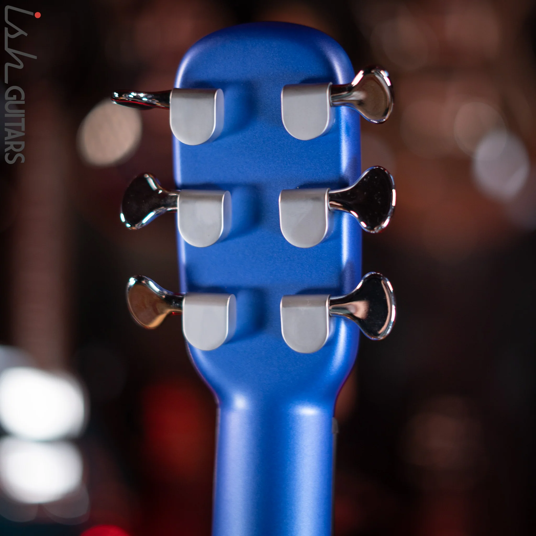 Lava Music Lava Me 3 Smart Acoustic Guitar 38" Blue w/ Space Bag - Image 10