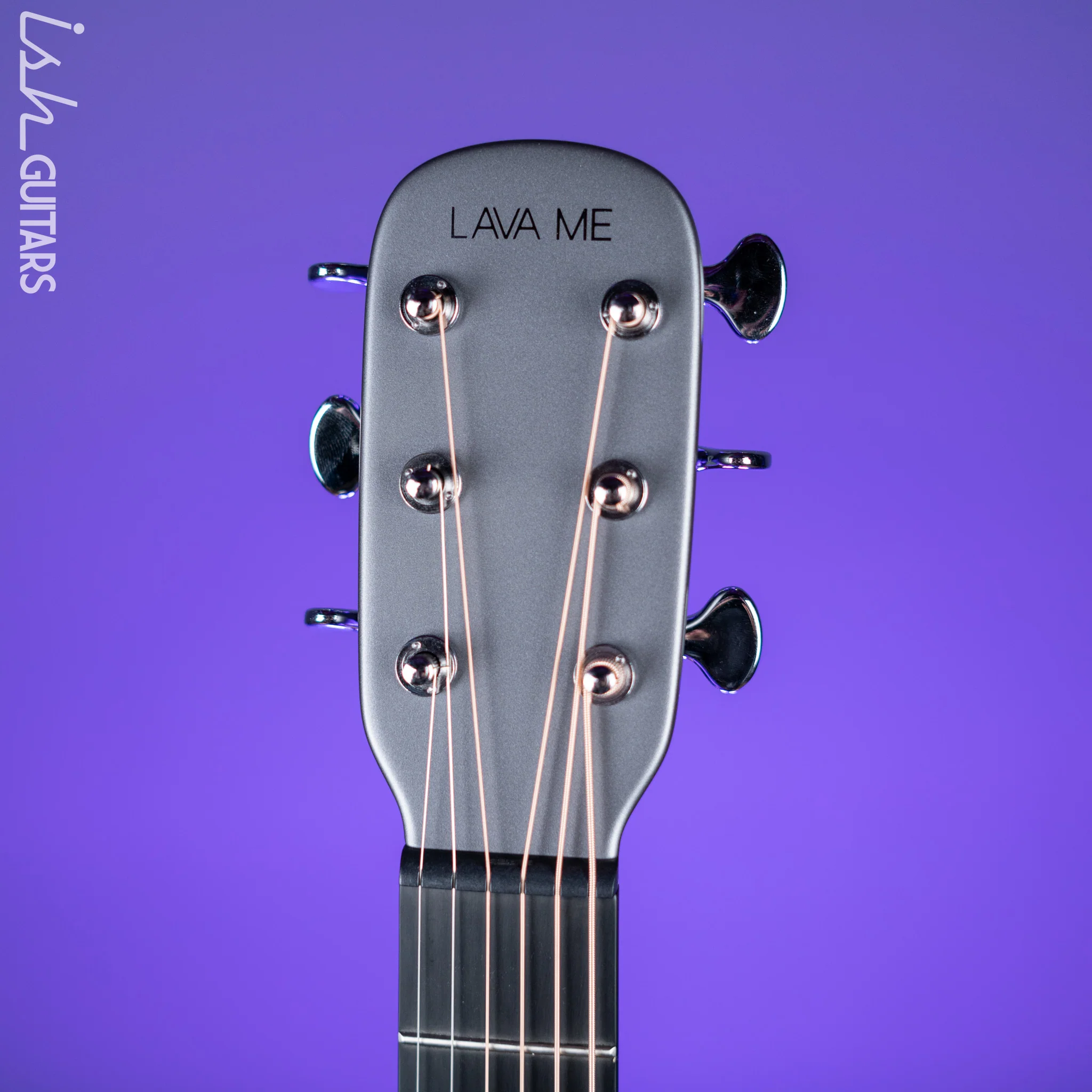 Lava Music Lava ME 3 Smart Acoustic Guitar 38” Left-Handed Space Grey w/ Space Bag - Image 5
