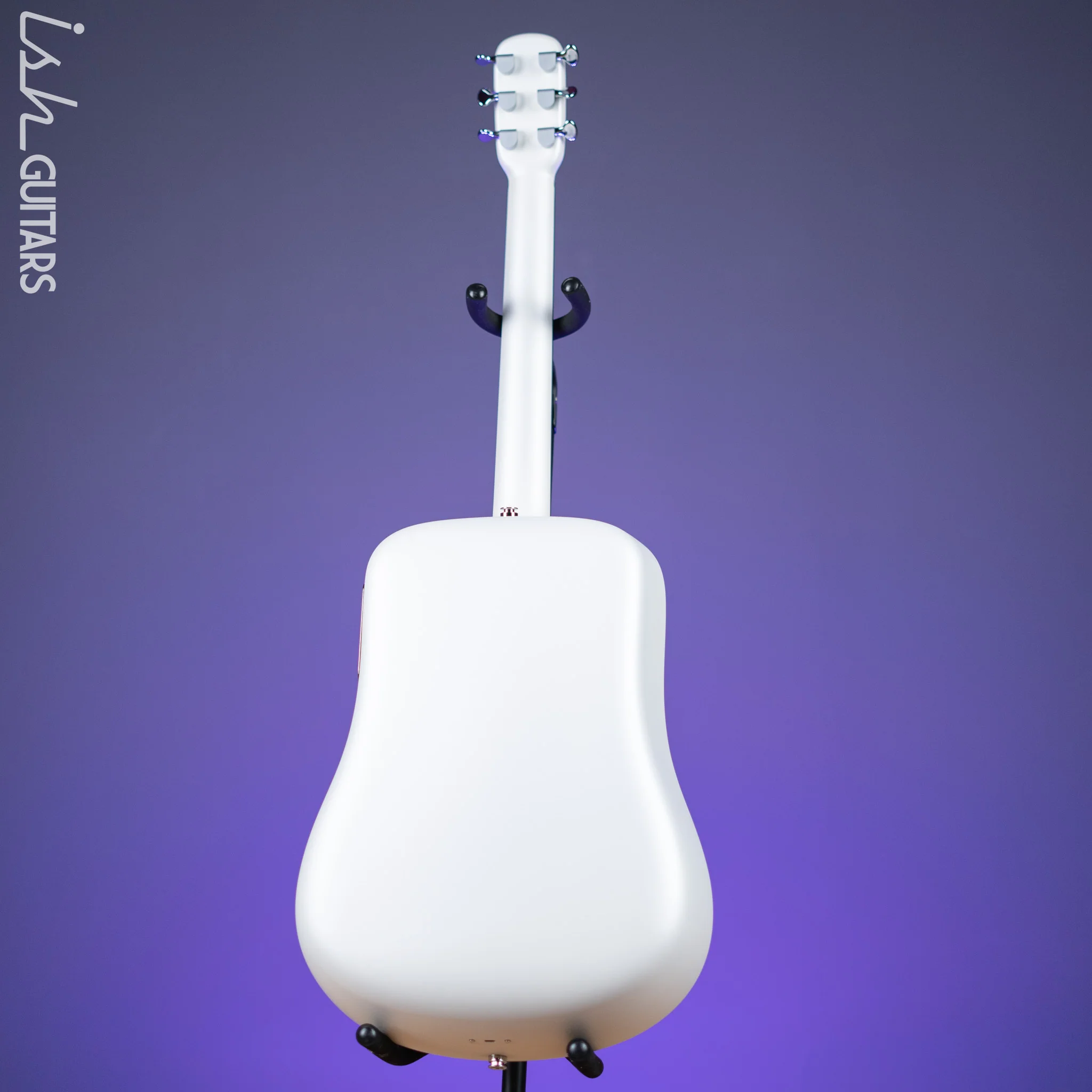 Lava Music Lava ME 3 Smart Acoustic Guitar 38” Left-Handed White w/ Space Bag - Image 6