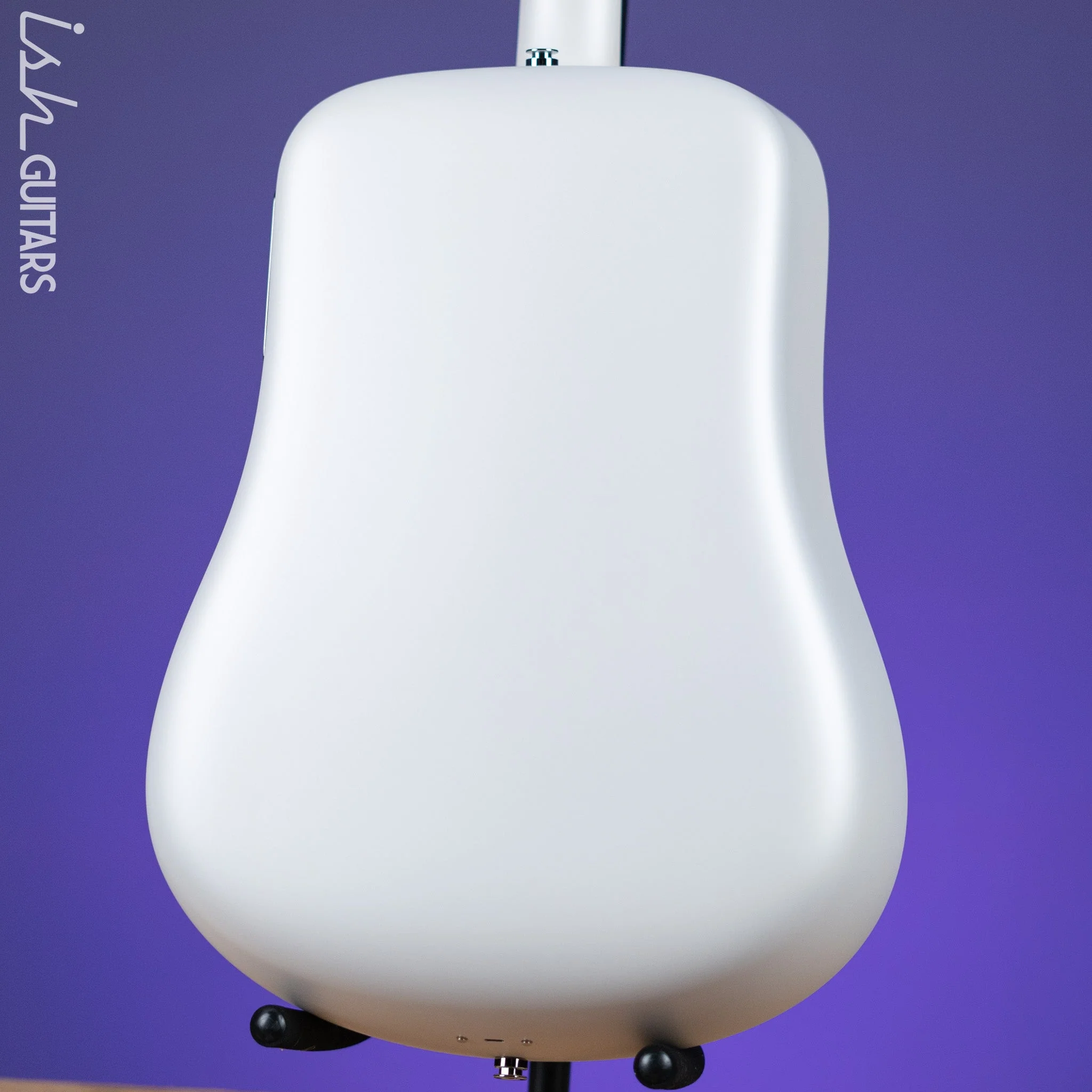 Lava Music Lava ME 3 Smart Acoustic Guitar 38” Left-Handed White w/ Space Bag Demo - Image 7