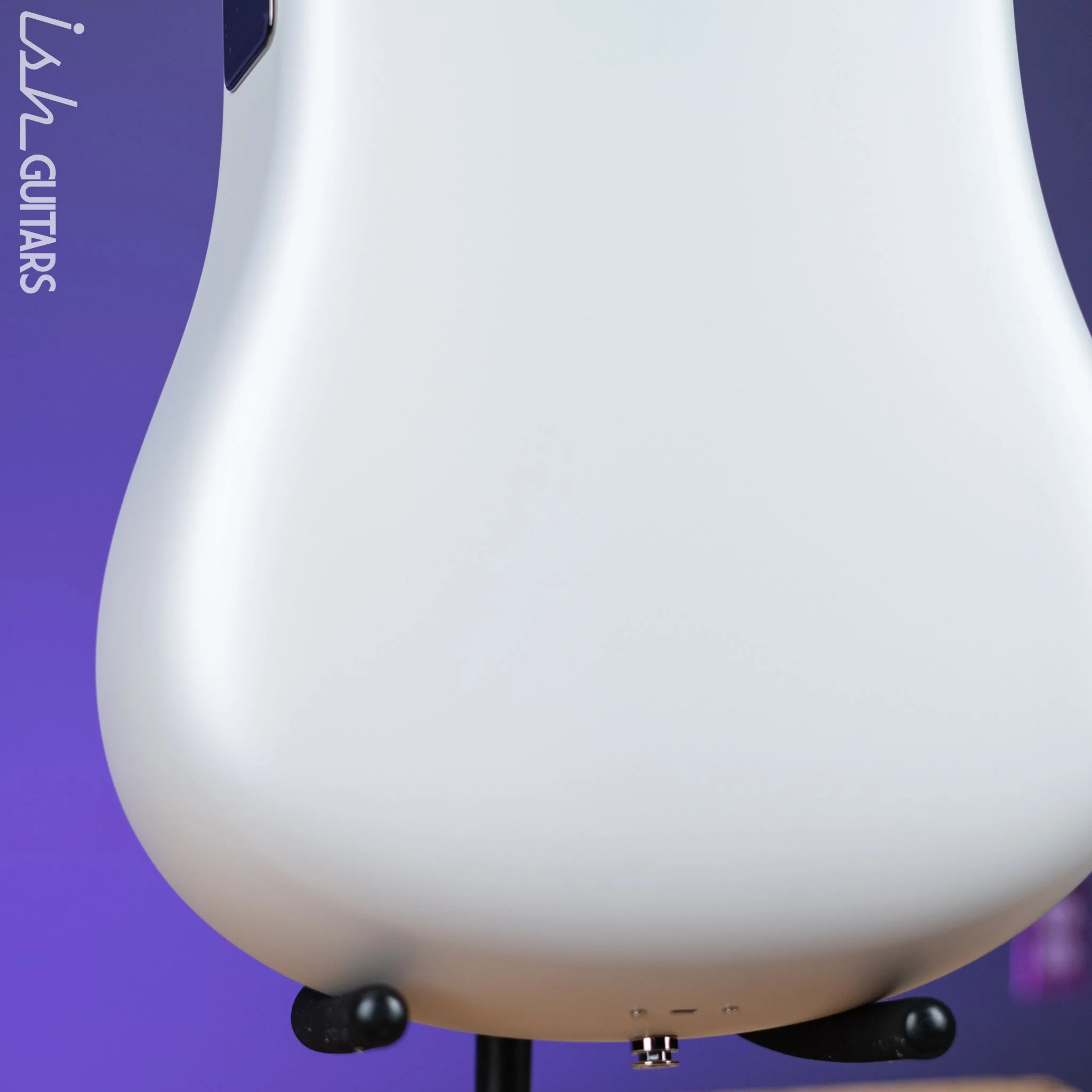Lava Music Lava ME 3 Smart Acoustic Guitar 38” Left-Handed White w/ Space Bag Demo - Image 9