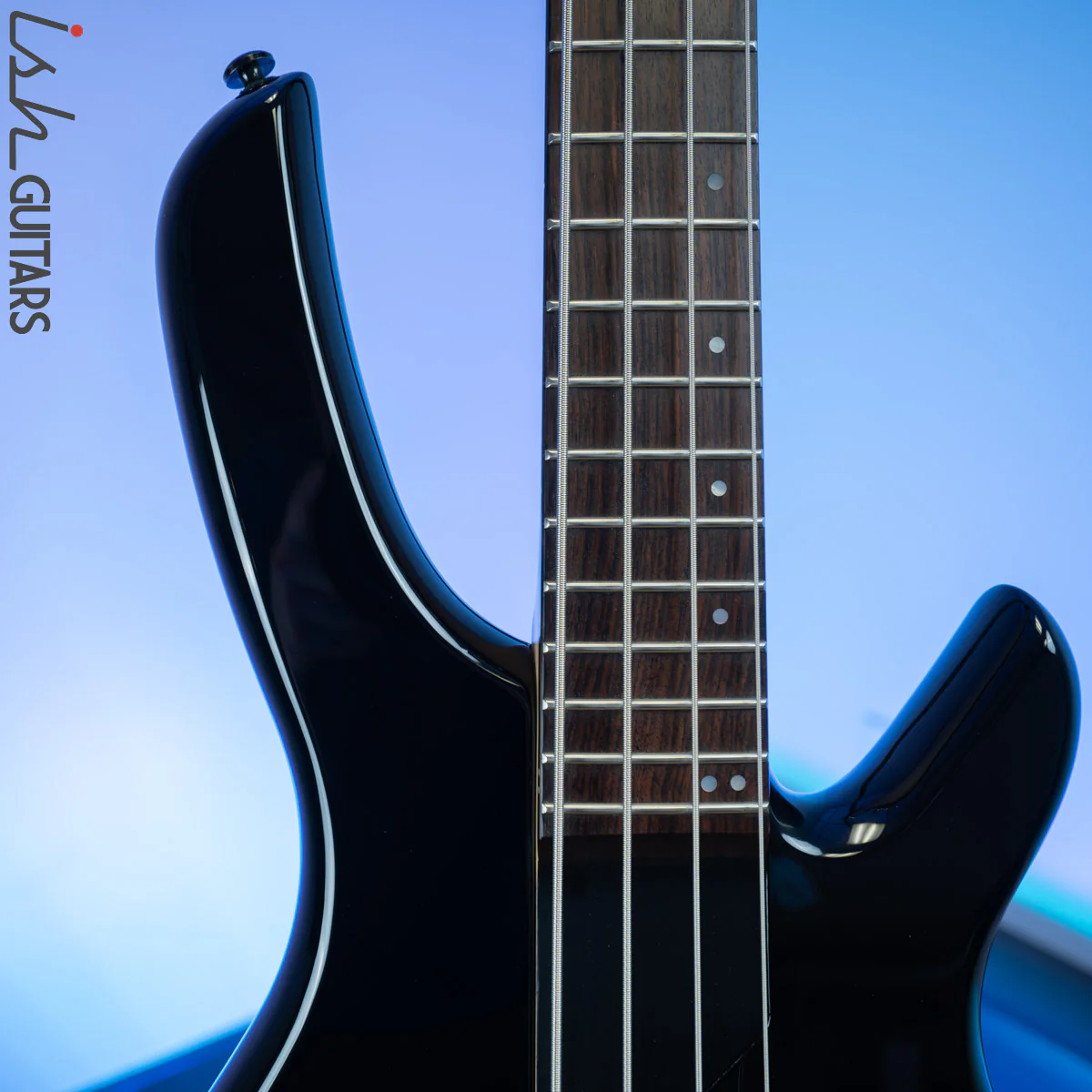 2009 Willcox Lightwave Sabre 4 String Bass Black - Image 3