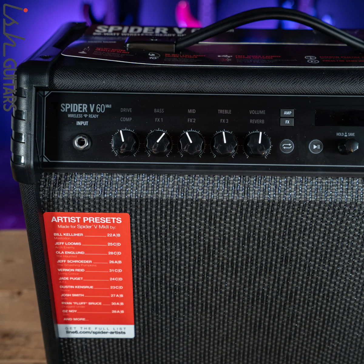 Line 6 Spider V 60 MkII 60 Watt Combo Guitar Amp - Image 2
