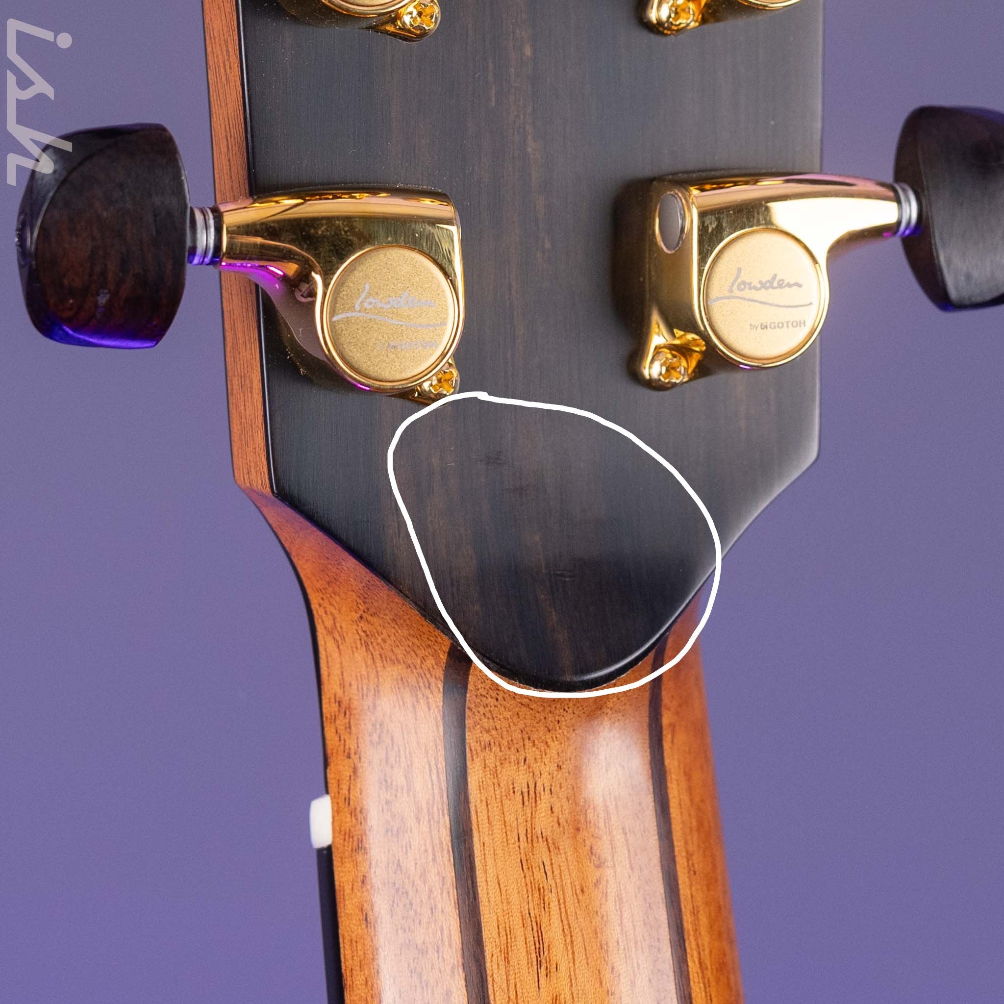 2019 Lowden 50 Series Fanned Fret Baritone Bari-50F/F - Image 18