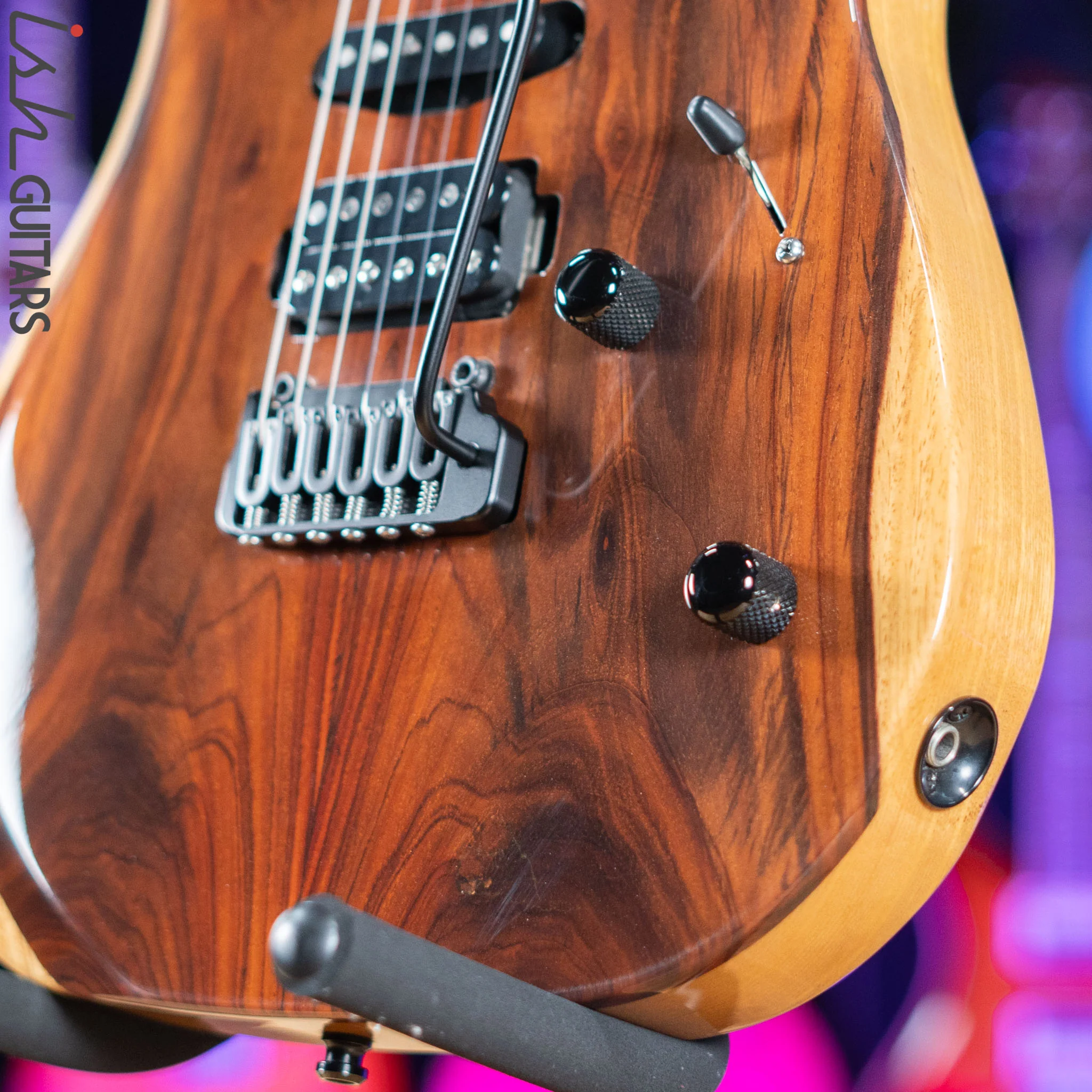 2018 LSL Instruments XT4 Deluxe 24 Fret Exotic HSH Cocobolo Top - Image 6