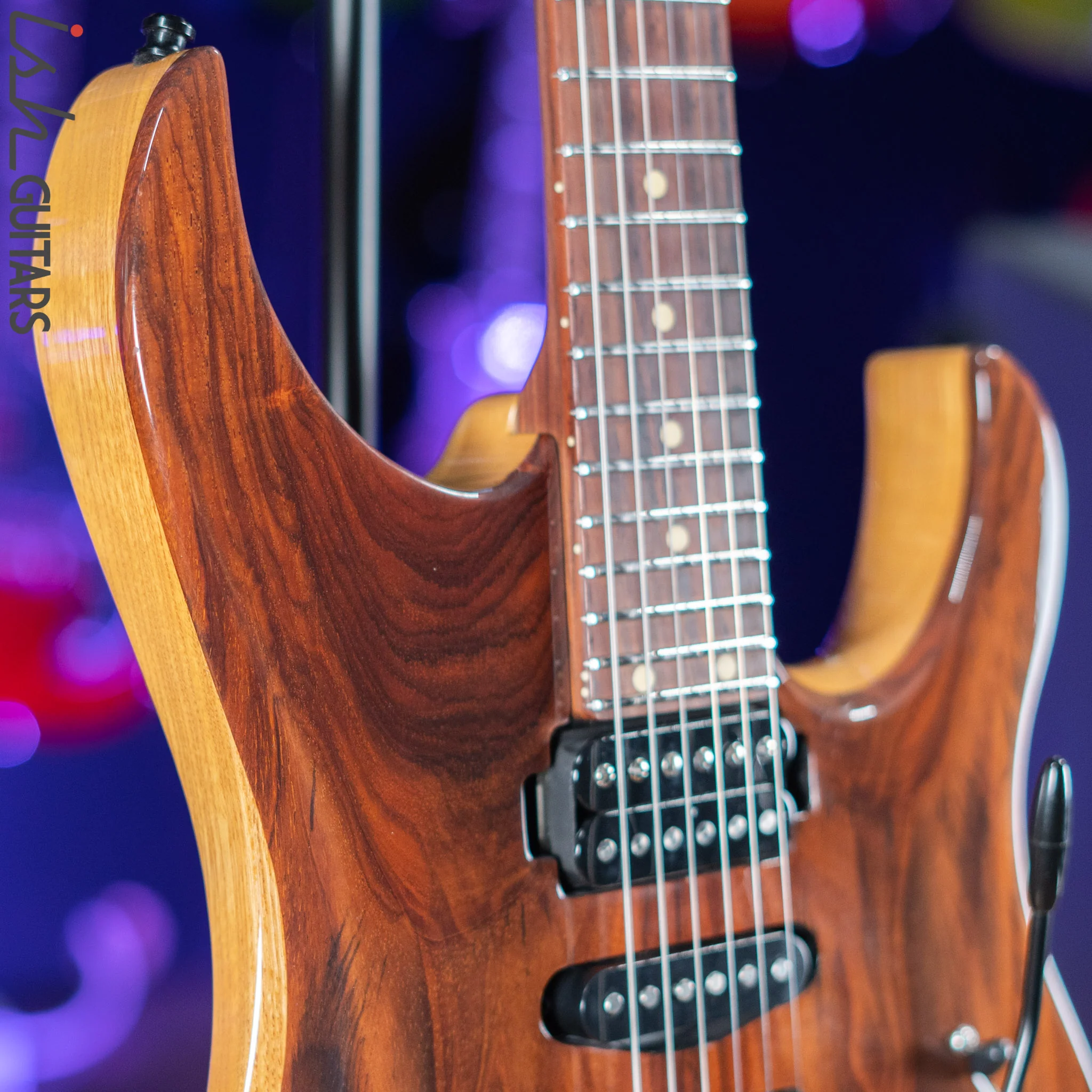 2018 LSL Instruments XT4 Deluxe 24 Fret Exotic HSH Cocobolo Top - Image 7