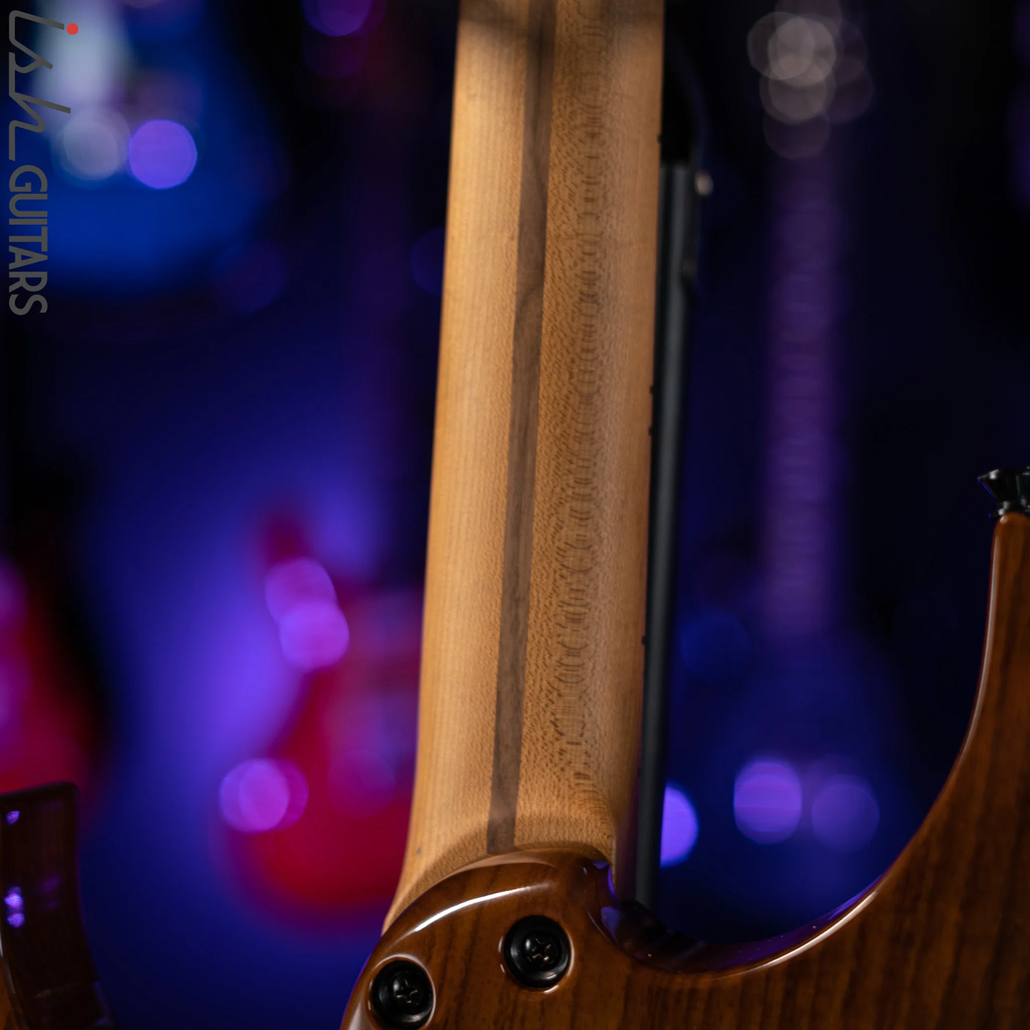 LSL “Pema” XT4-DX 5A Curly Mango Faded Iced Tea Burst - Image 10