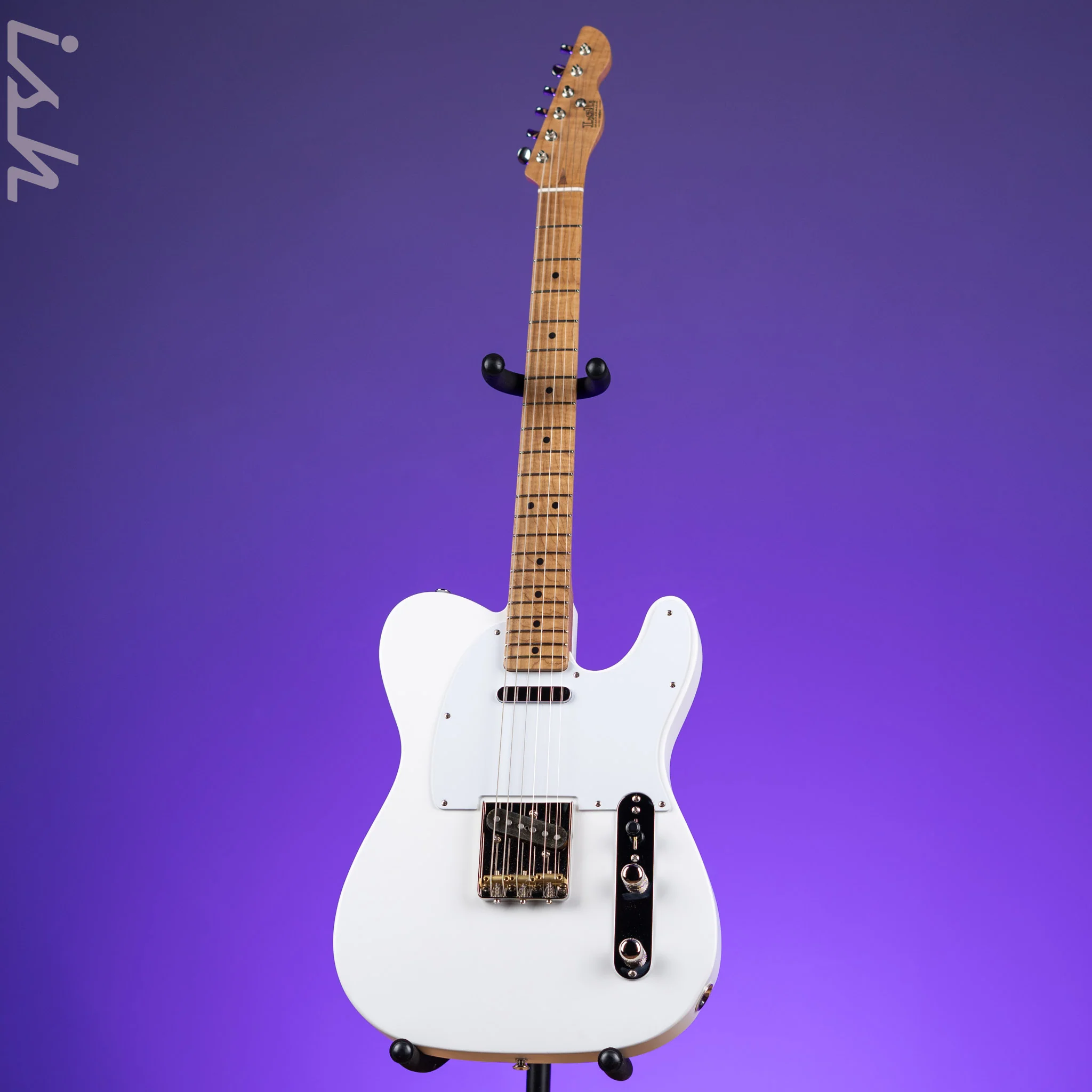 LSL T-Bone One B SS Electric Guitar White Satin - Image 2