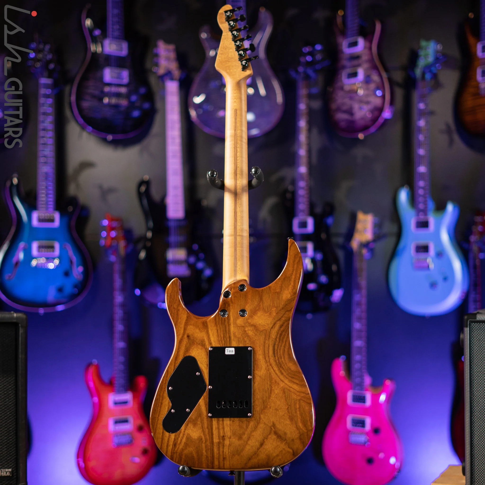 LSL XT4-DX 'Tea' Curly Mango Top Faded Iced Tea Burst - Image 7