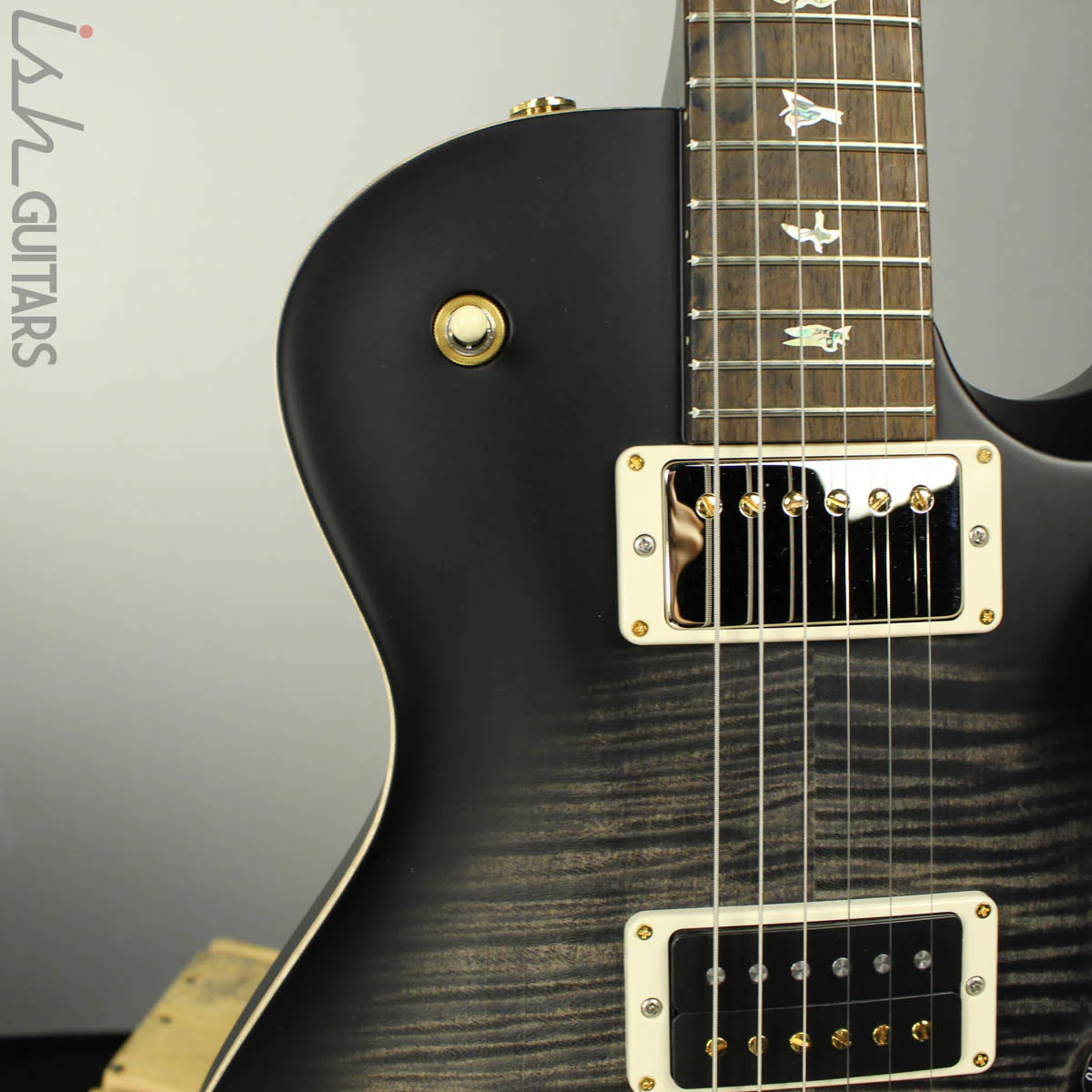 Paul Reed Smith PRS Mark Tremonti Signature Singlecut Guitar Charcoal Burst Satin 10 Top B-Stock - Image 3