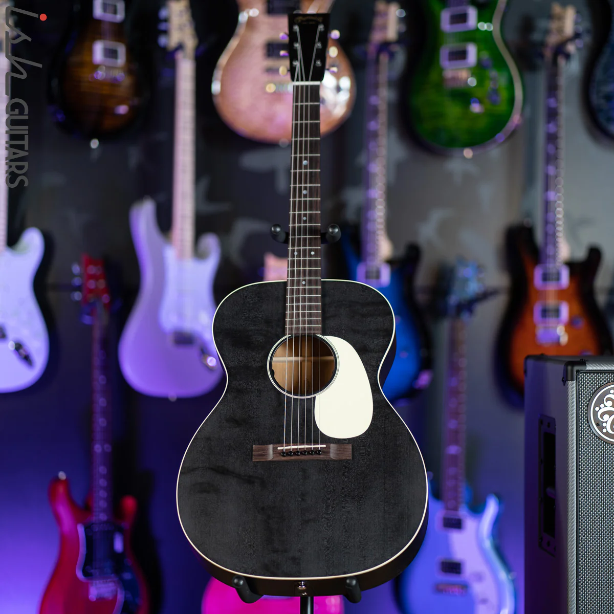 Martin 000-17E Acoustic Electric Guitar Black Smoke - Image 2