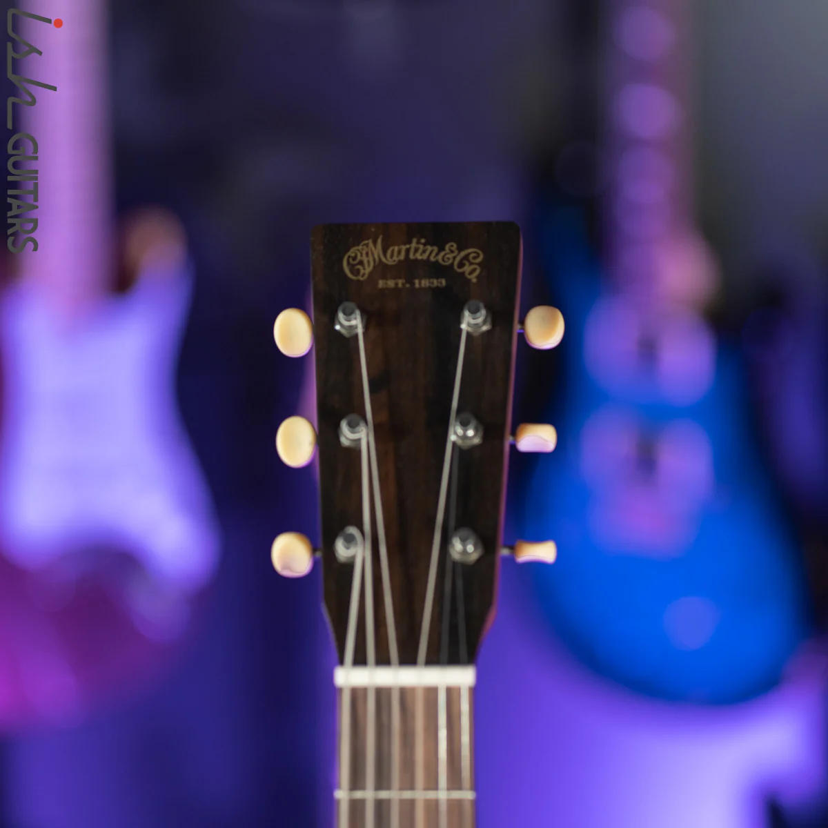 Martin 000-17E Acoustic Electric Guitar Whiskey Sunset - Image 6