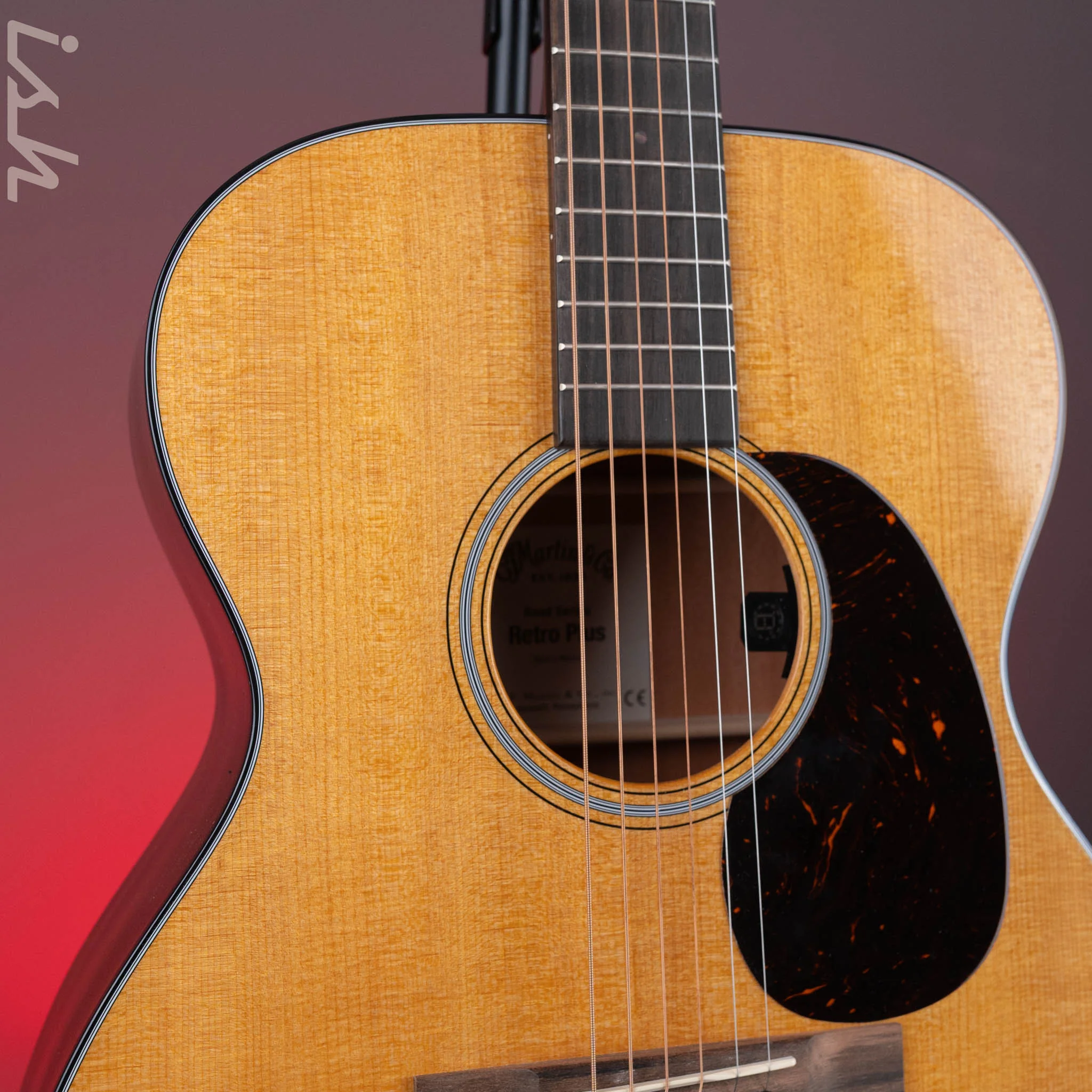 Martin 000E Retro Plus Mahogany Acoustic-Electric Guitar - Image 4