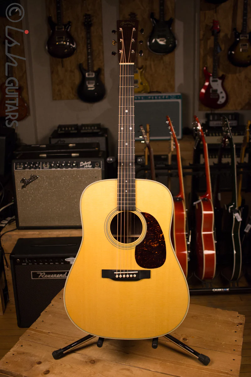 2018 Martin D-28 Spruce Top Rosewood Back Acoustic Guitar - Image 2