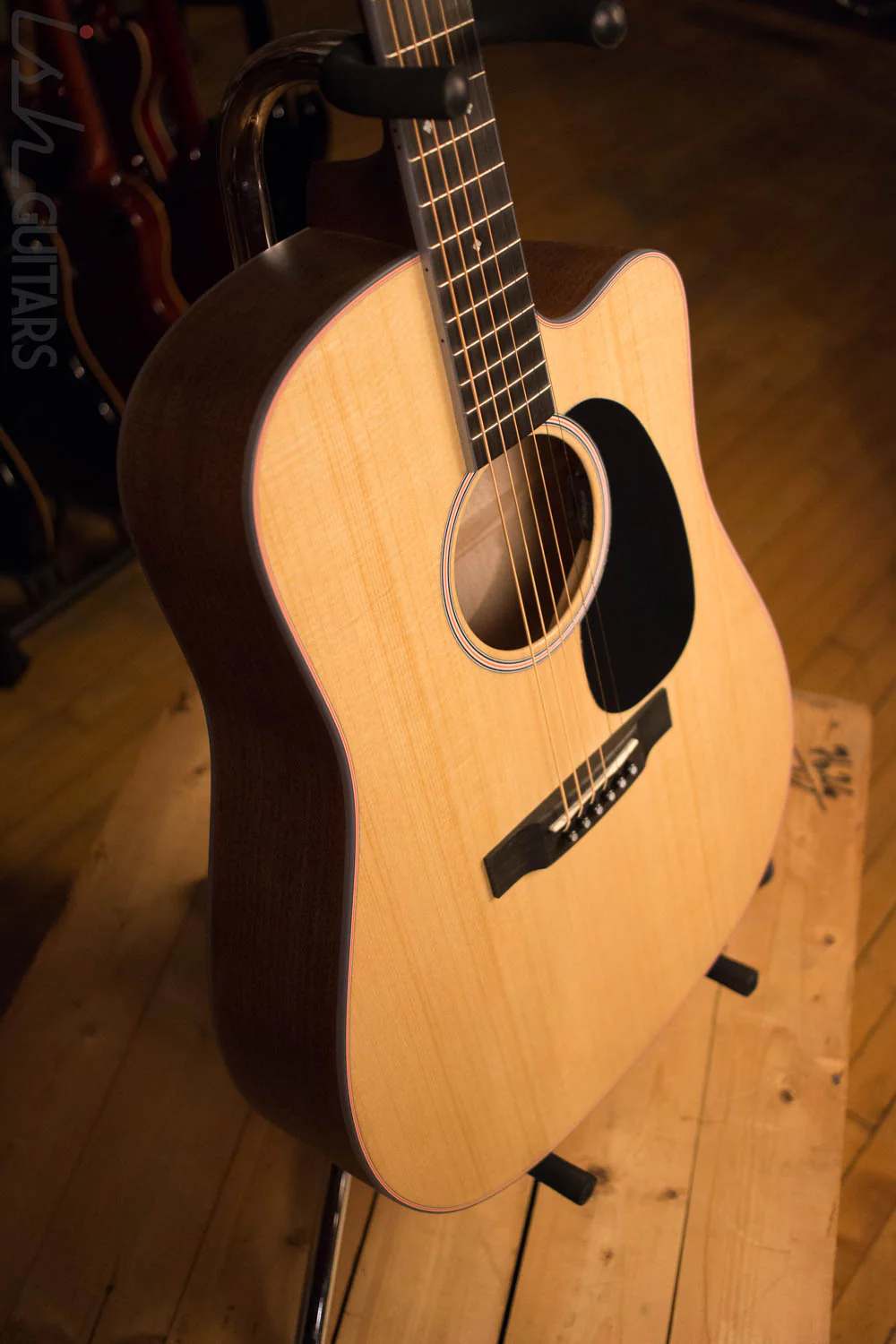 2017 Martin Americana 16 Series DC-16E Dreadnought Acoustic-Electric Guitar - Image 6
