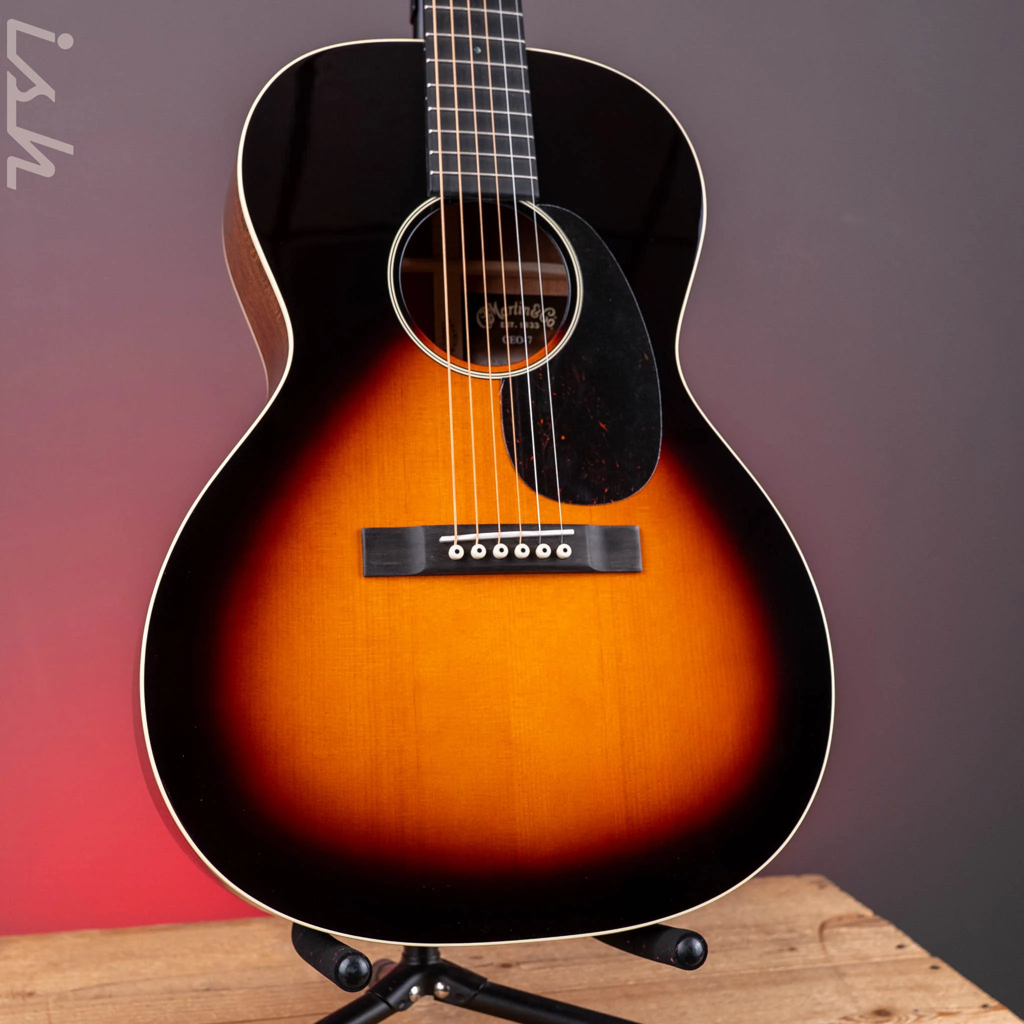 Martin CEO-7 Grand Concert Acoustic Guitar Autumn Sunset Burst