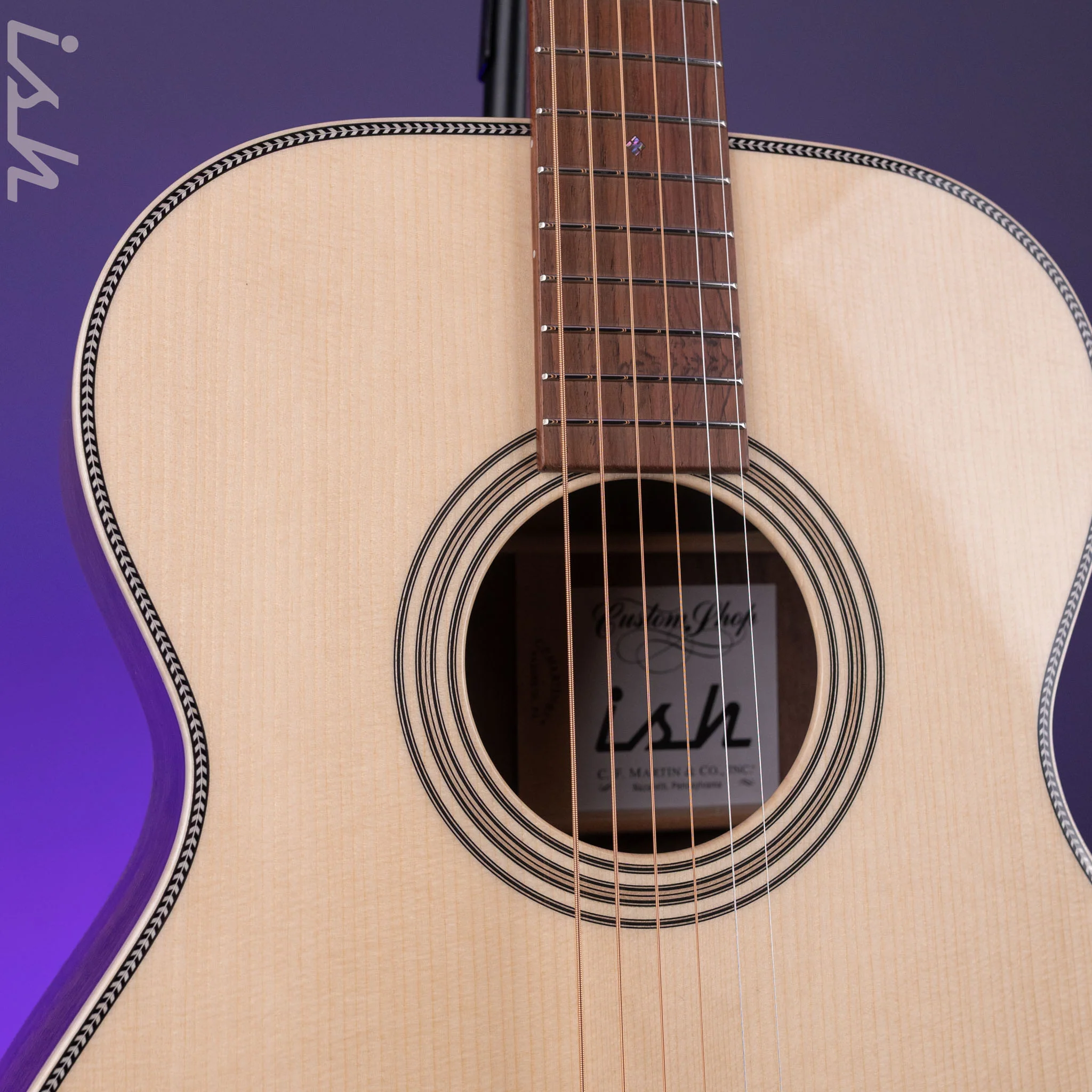 Martin Custom Shop 000-28 Style Black Walnut Back & Sides - Image 6