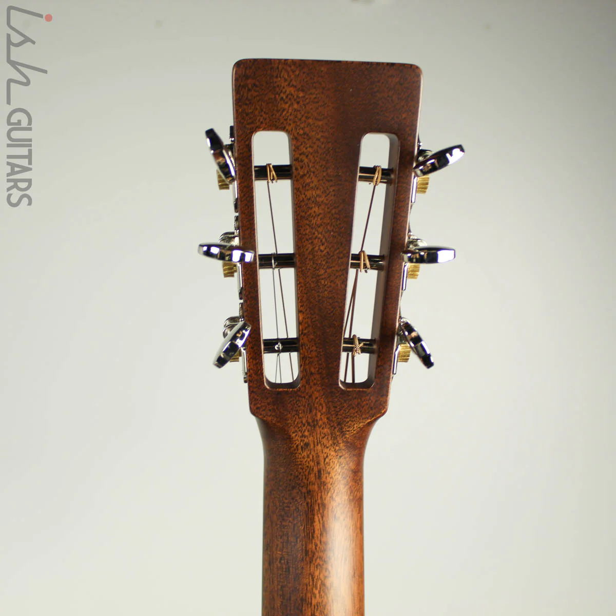 Martin Custom Shop D-1 DSS Slope Shoulder 12 Fret Dreadnought Flamed Mahogany - Image 10