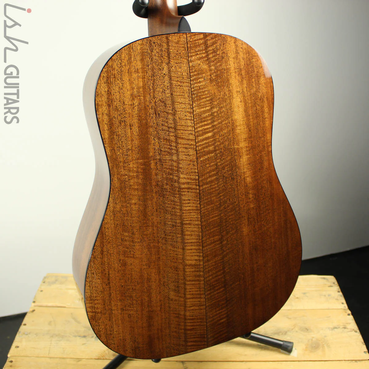 Martin Custom Shop D-1 DSS Slope Shoulder 12 Fret Dreadnought Flamed Mahogany - Image 8