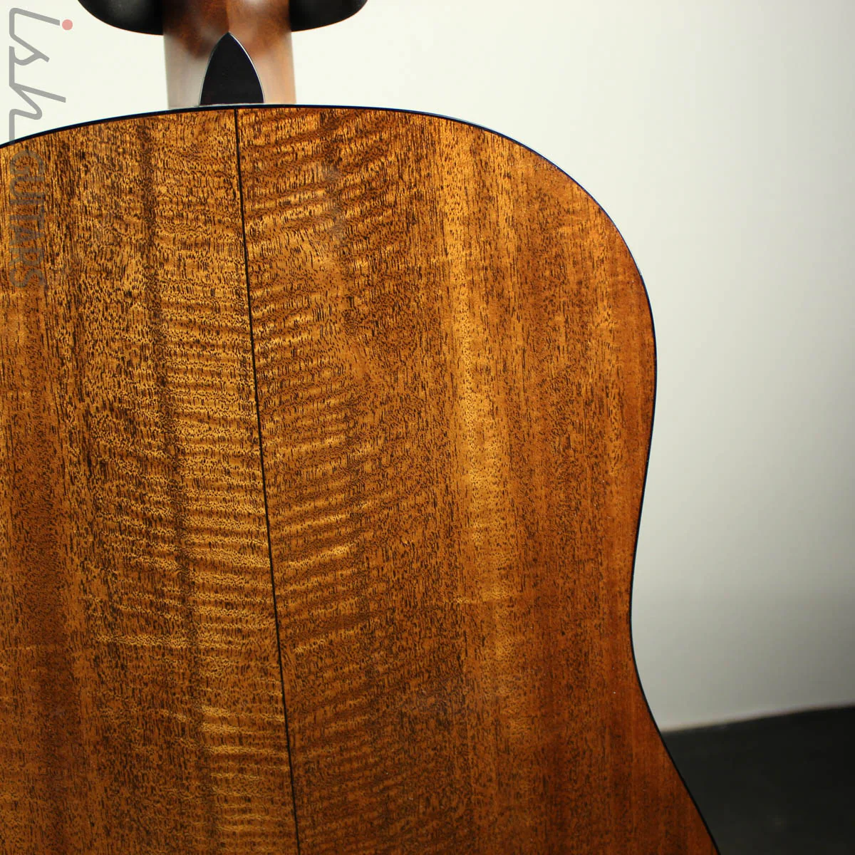 Martin Custom Shop D-1 DSS Slope Shoulder 12 Fret Dreadnought Flamed Mahogany - Image 9