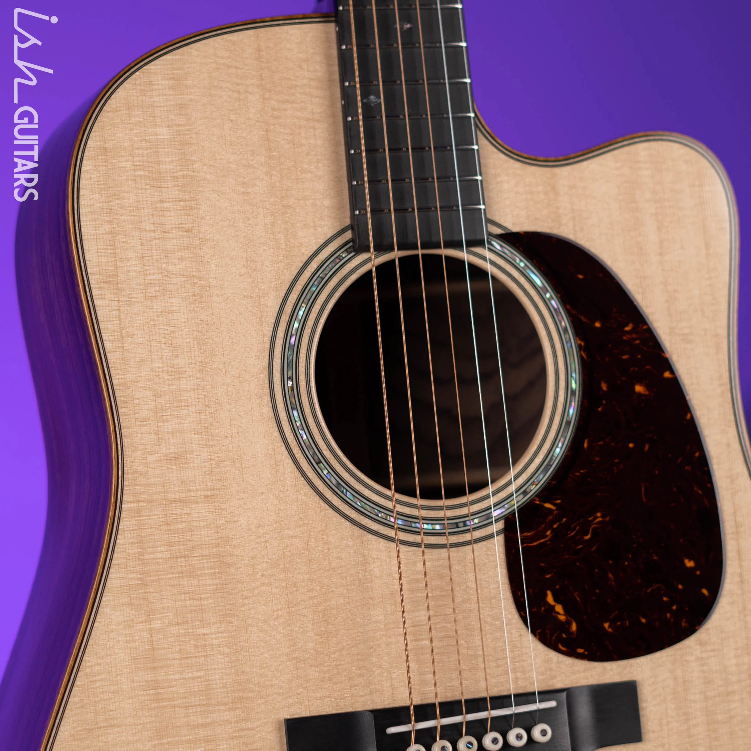 Martin Custom Shop D-28 Dreadnought Acoustic Guitar East Indian Rosewood - Image 4