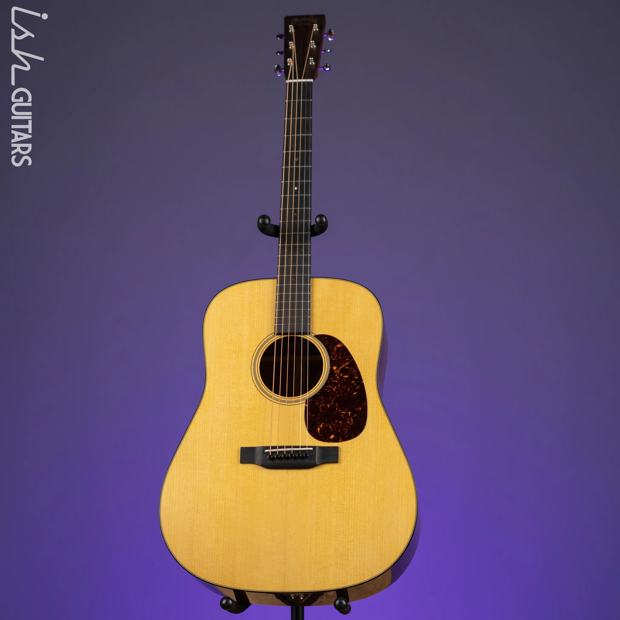 2019 Martin Custom Shop D-18 Dreadnaught Natural Adirondack Spruce - Image 2