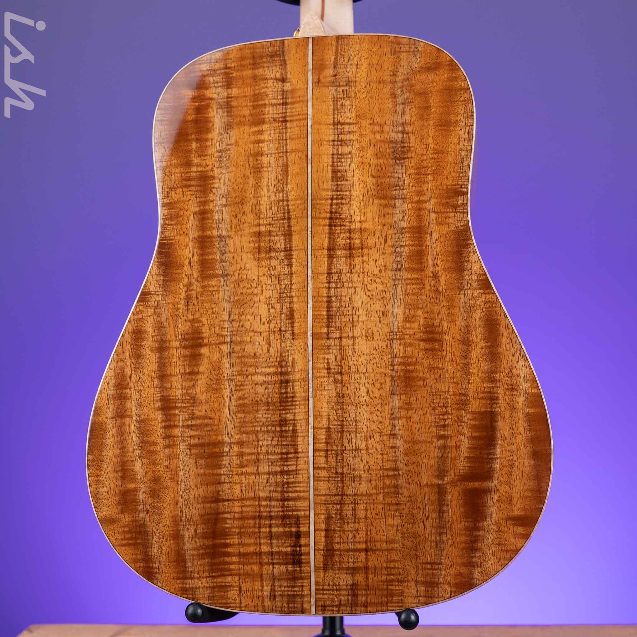 Martin Custom Shop D-28 Style Dreadnought Acoustic Guitar Highly Flamed Koa - Image 12