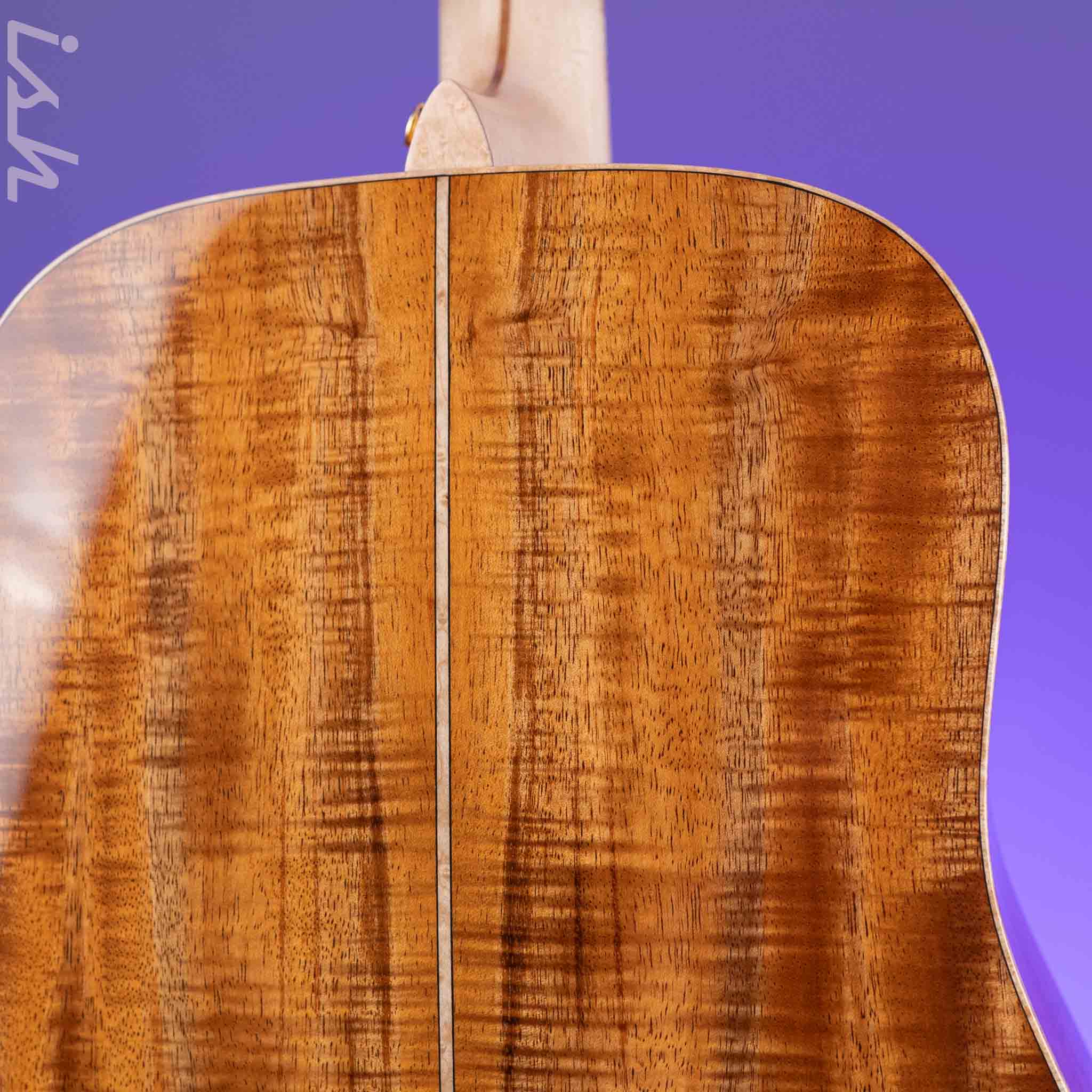 Martin Custom Shop D-28 Style Dreadnought Acoustic Guitar Highly Flamed Koa - Image 13