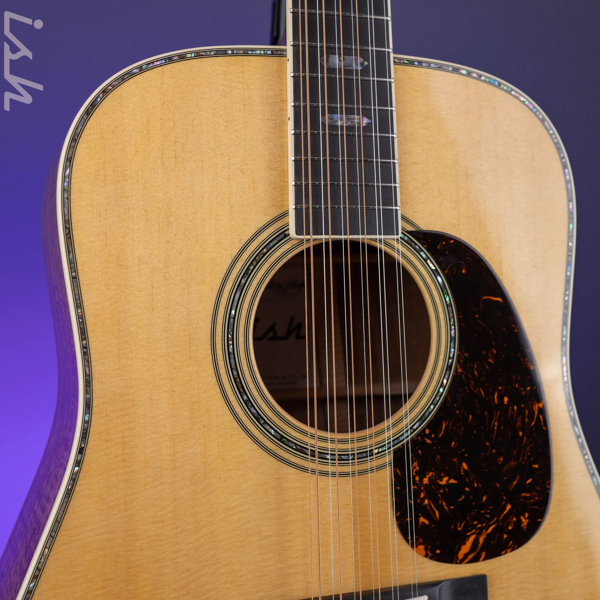 Martin Custom Shop D-41 Style 12-String Dreadnought Koa Back & Sides - Image 4