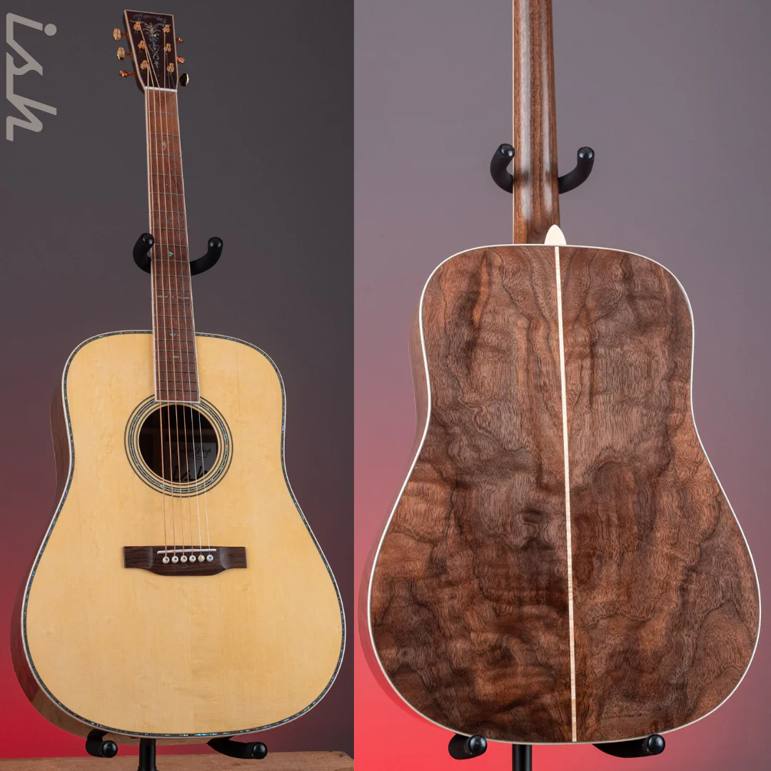 Martin Custom Shop D-41 Style Black Walnut Back & Sides