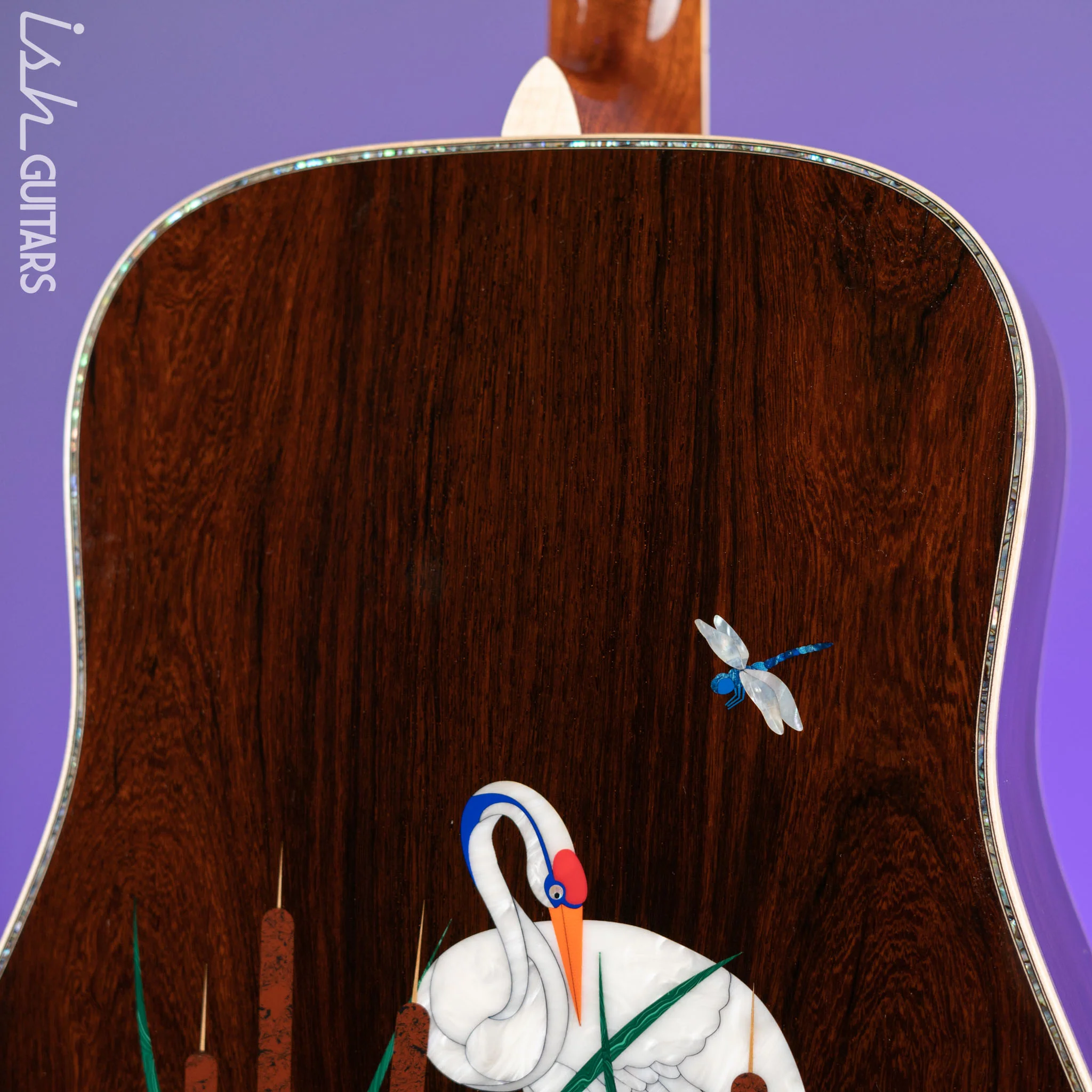 Martin Custom Shop D-45 Harvey Leach Lotus Flower - Image 13