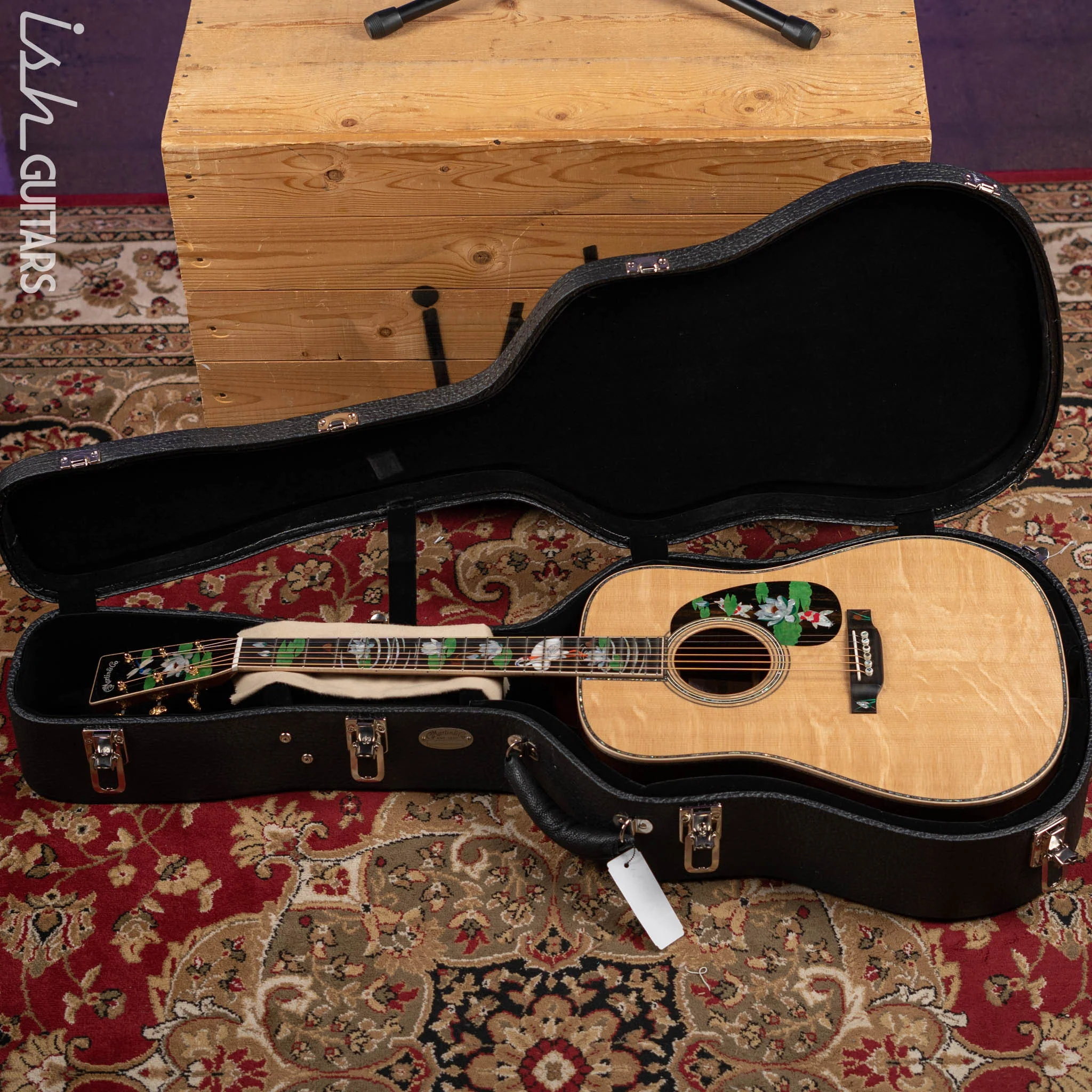 Martin Custom Shop D-45 Harvey Leach Lotus Flower - Image 19