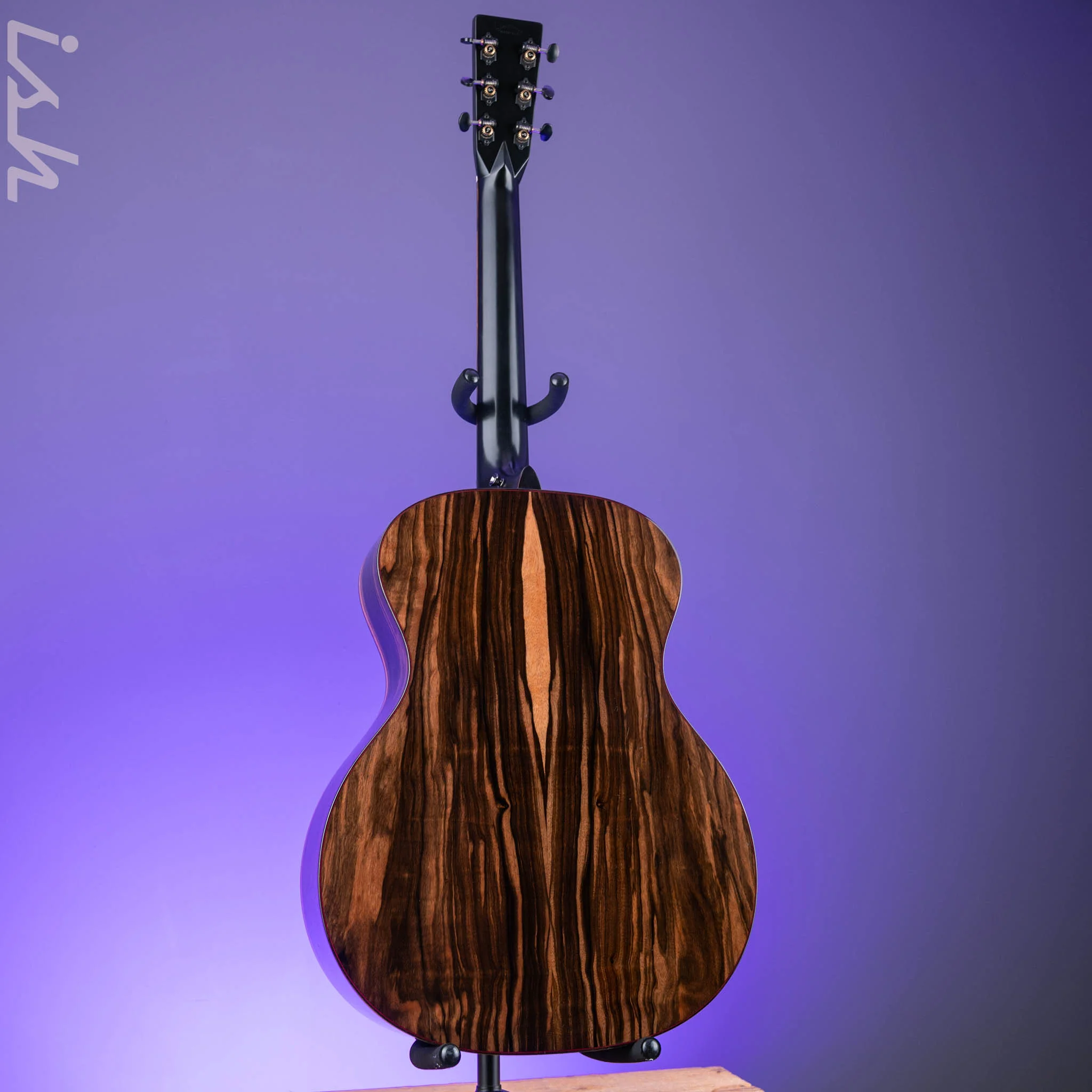 Martin Custom Shop GP-28 Style Cedar Top, Macassar Ebony Back & Sides - Image 10