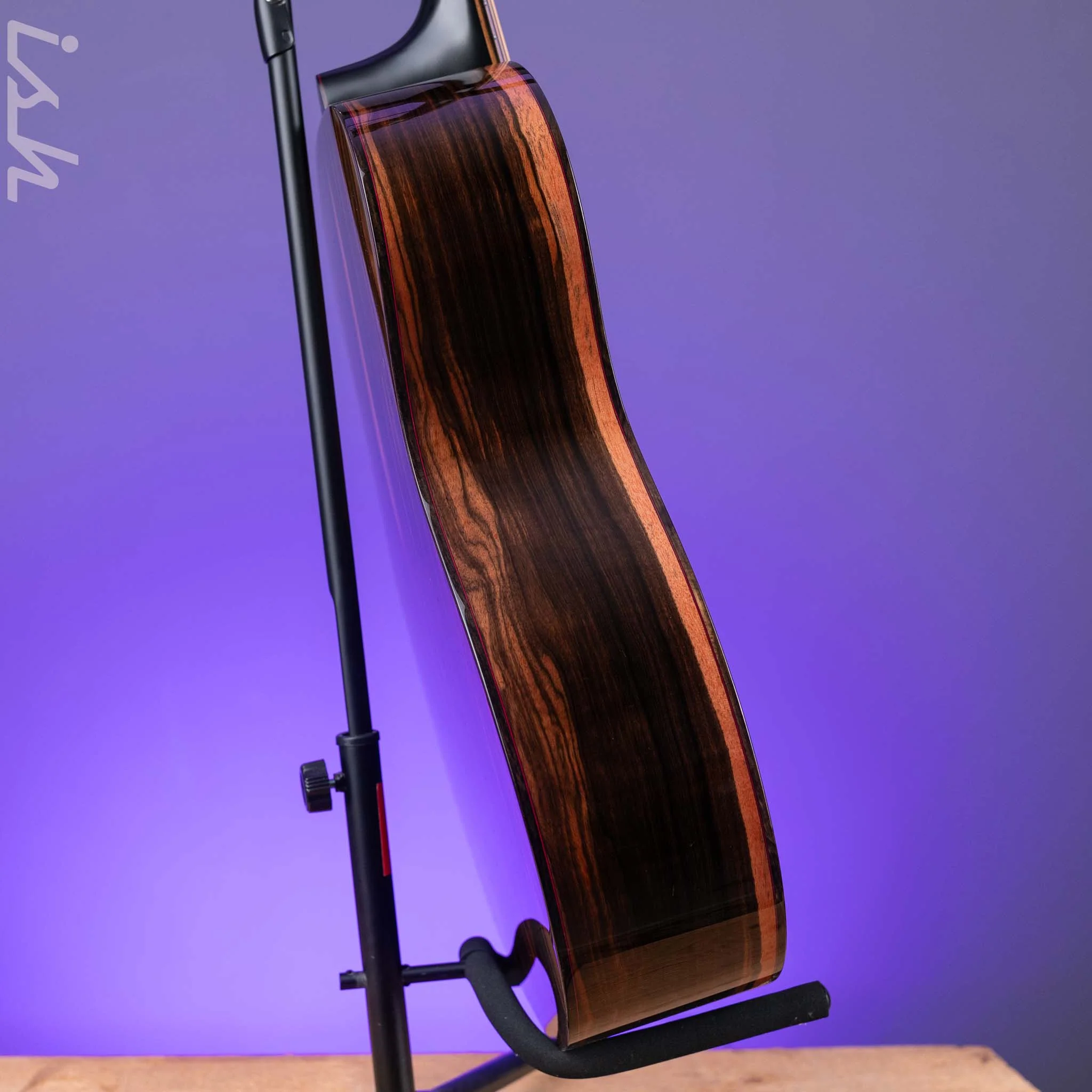 Martin Custom Shop GP-28 Style Cedar Top, Macassar Ebony Back & Sides - Image 12