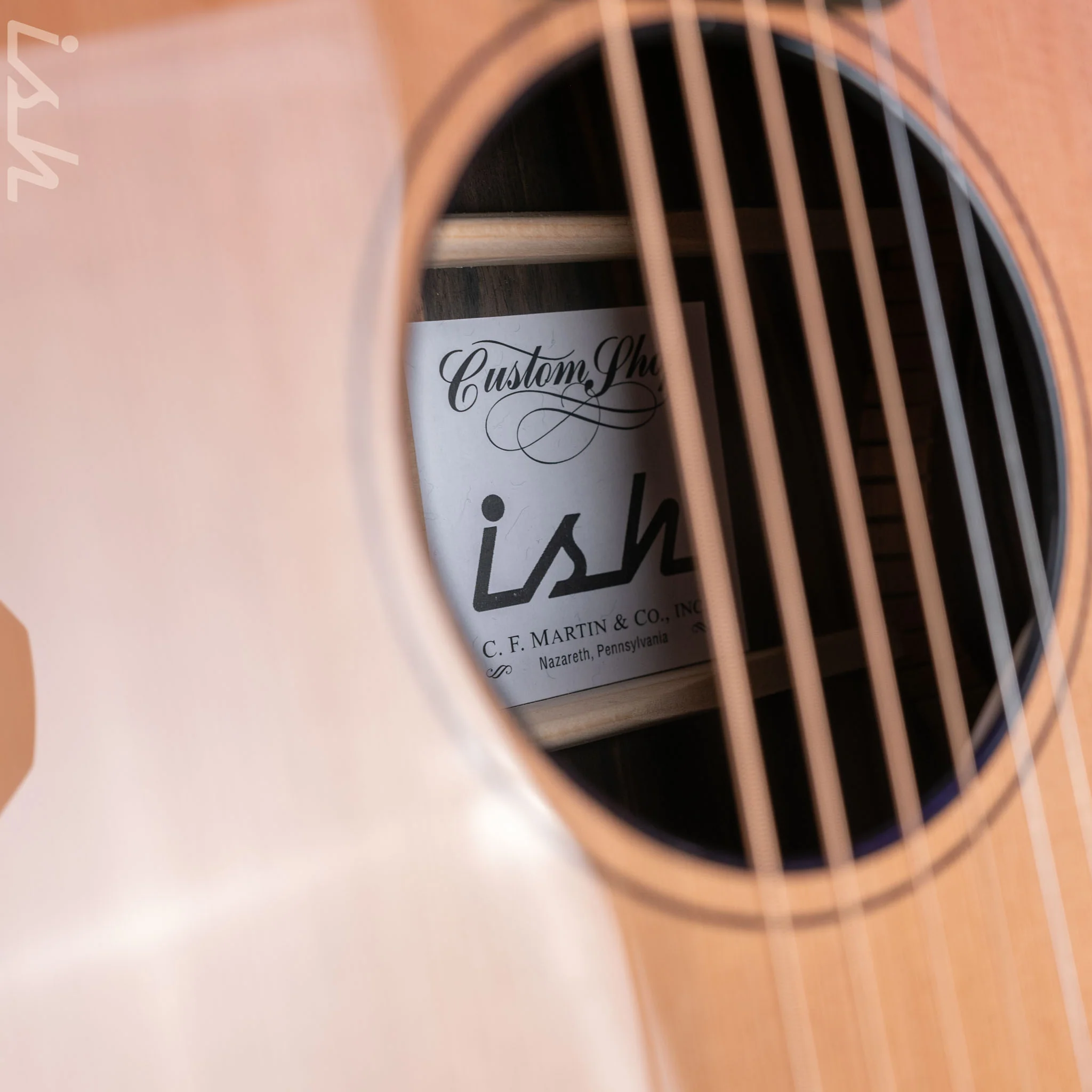 Martin Custom Shop GP-28 Style Cedar Top, Macassar Ebony Back & Sides - Image 9
