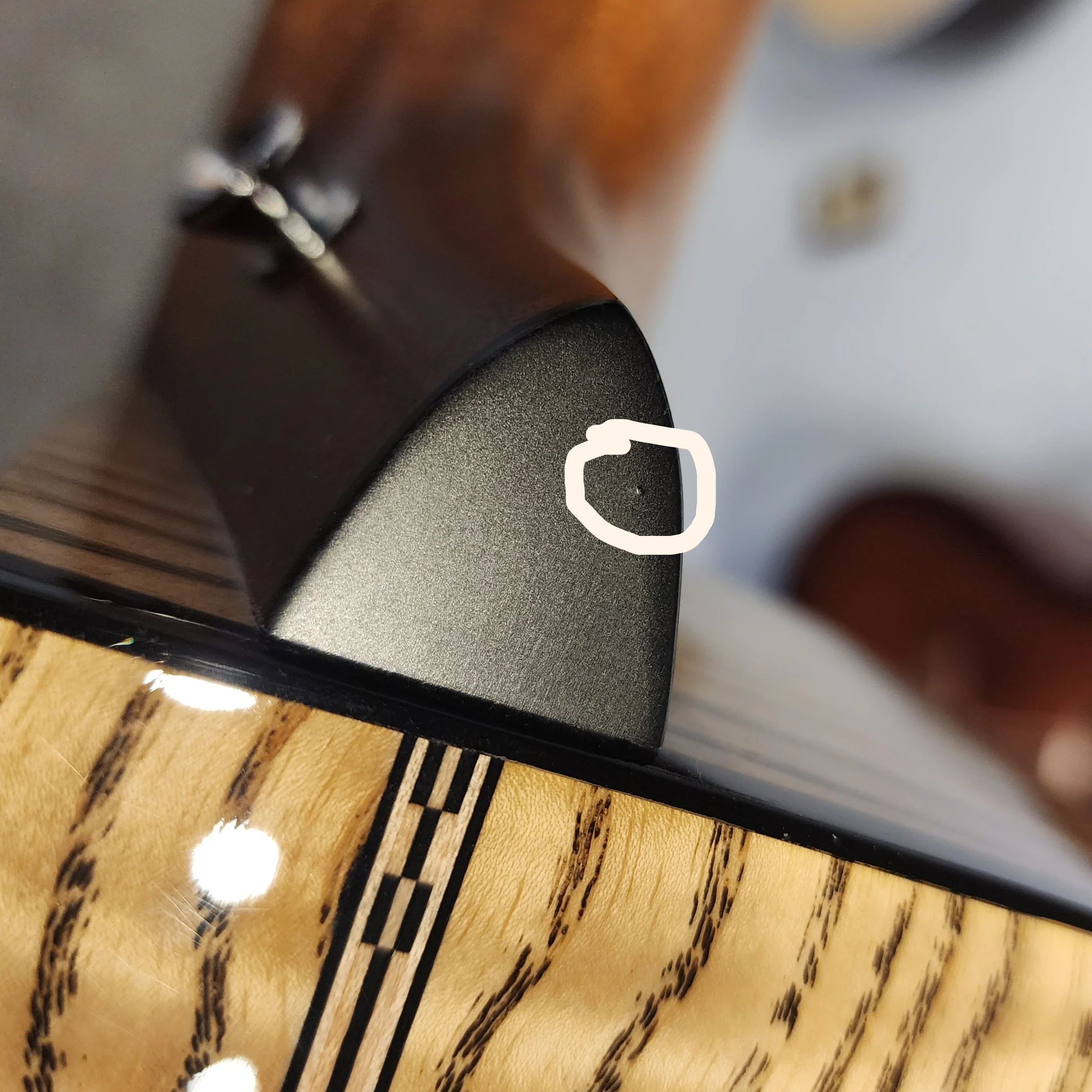 Martin Custom Shop GP-28 Style Quilted Tamo Ash Back/Sides & Italian Alpine Spruce Top - Blemished - Image 15