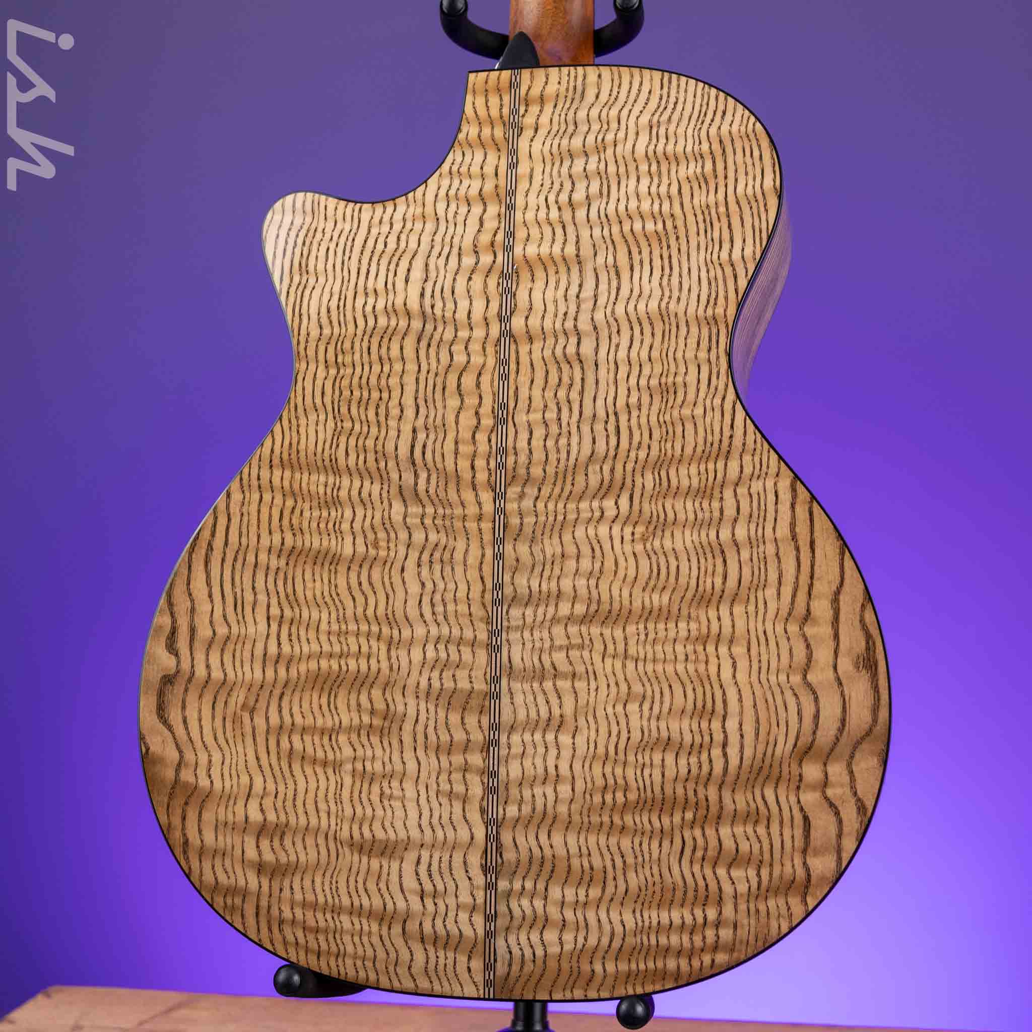 Martin Custom Shop GP-28 Style Quilted Tamo Ash Back/Sides & Italian Alpine Spruce Top - Blemished - Image 9