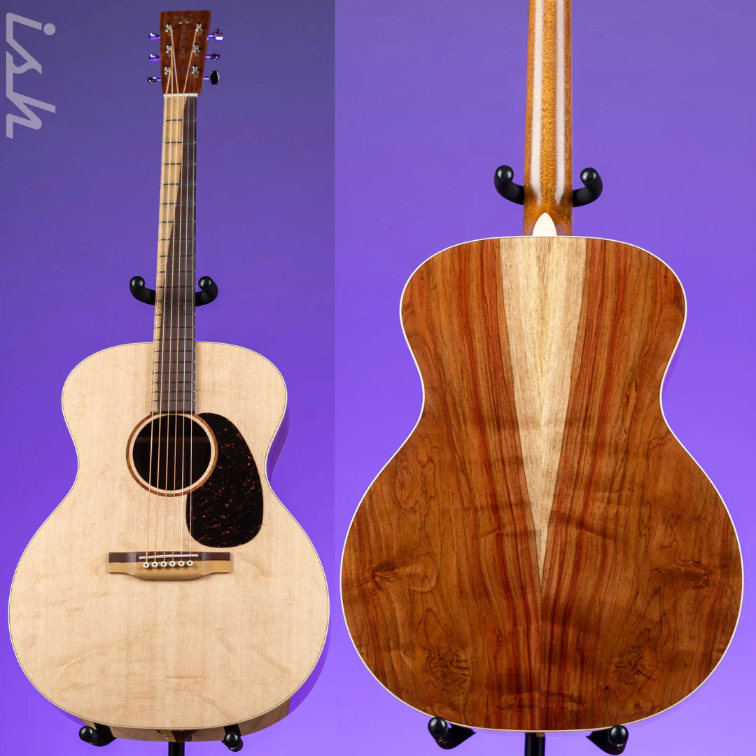Martin Custom Shop GP28 Style Acoustic Guitar Crimson Cocobolo