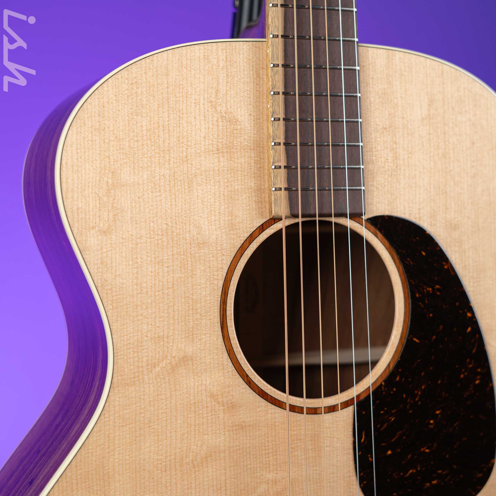 Martin Custom Shop GP28 Style Acoustic Guitar Crimson Cocobolo - Image 4