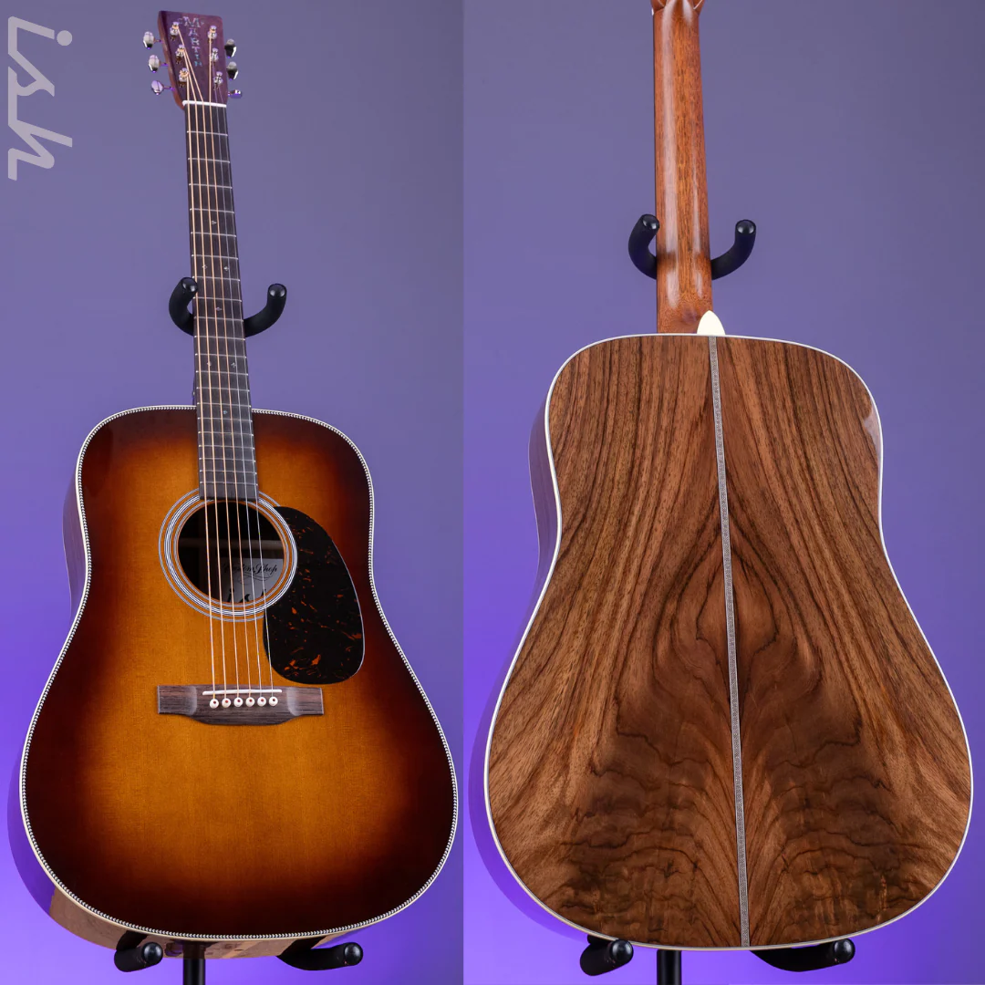 Martin Custom Shop HD-28 Style Wild Grain East Indian Rosewood Back & Sides