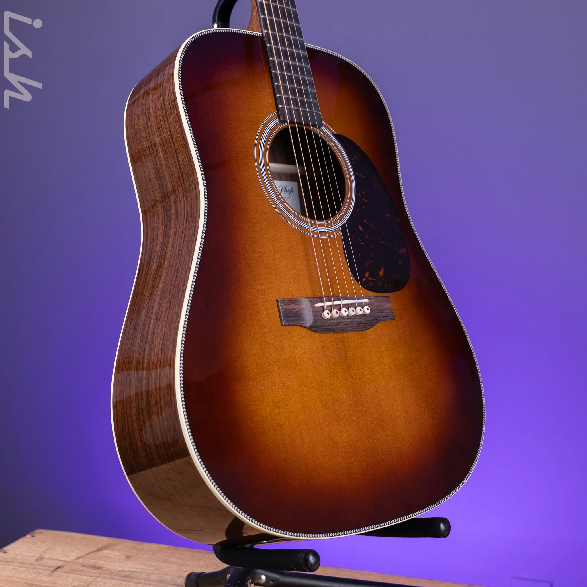 Martin Custom Shop HD-28 Style Wild Grain East Indian Rosewood Back & Sides - Image 4